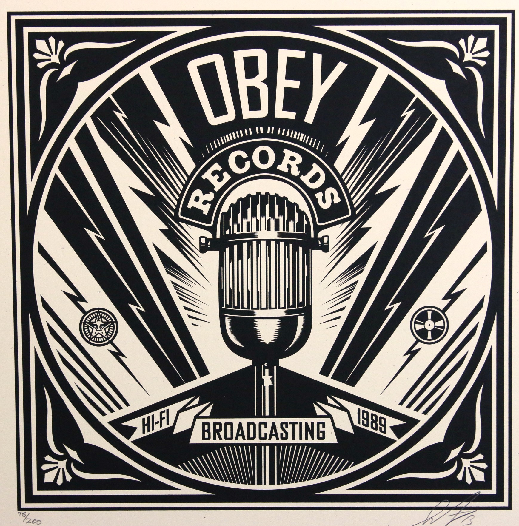 Shepard Fairey (Obey), Mic Check Shepard Fairey (Obey), Mic Check