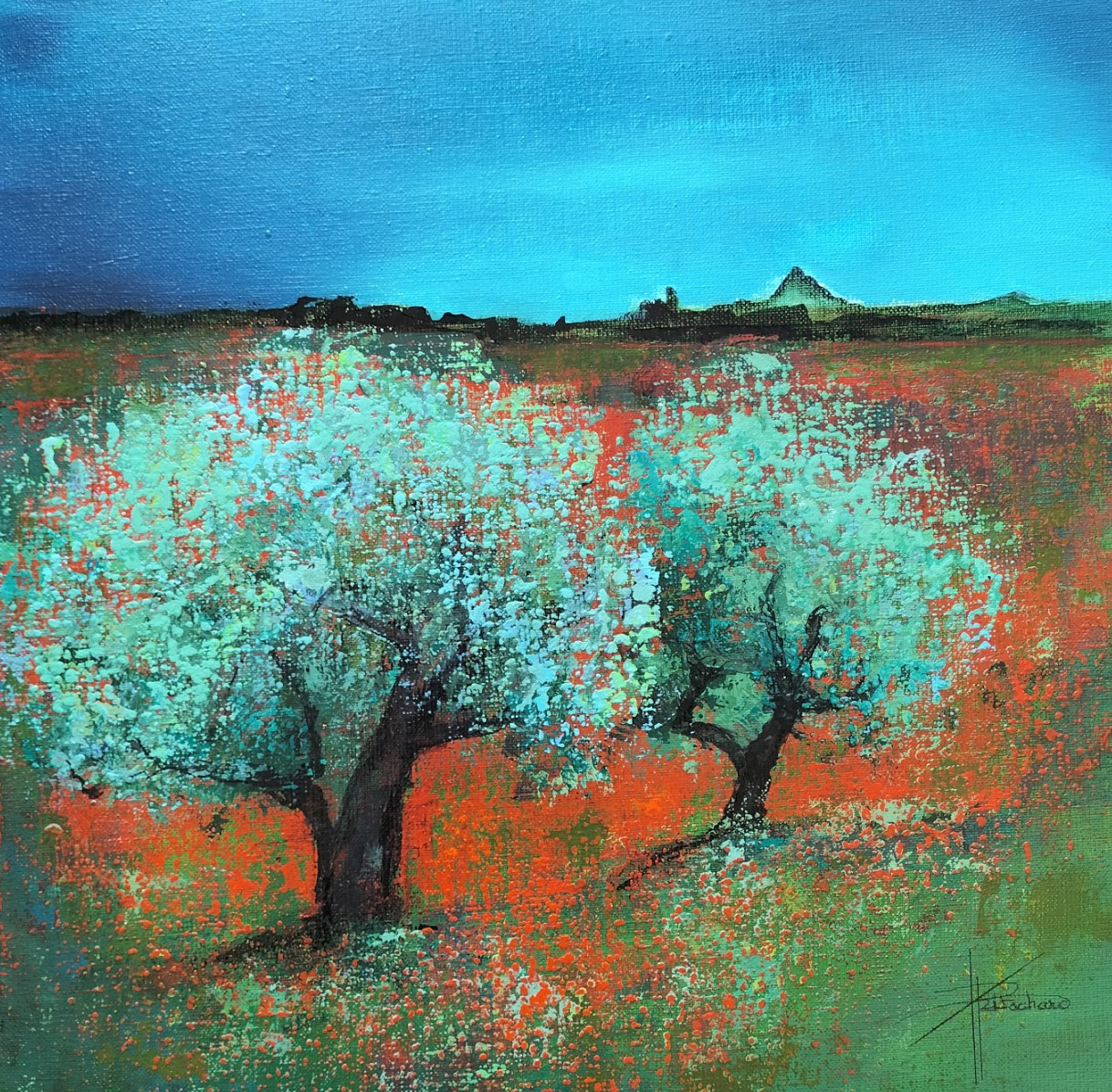 Patricia Ritschard, Les coquelicots 2 Patricia Ritschard, Les coquelicots 2