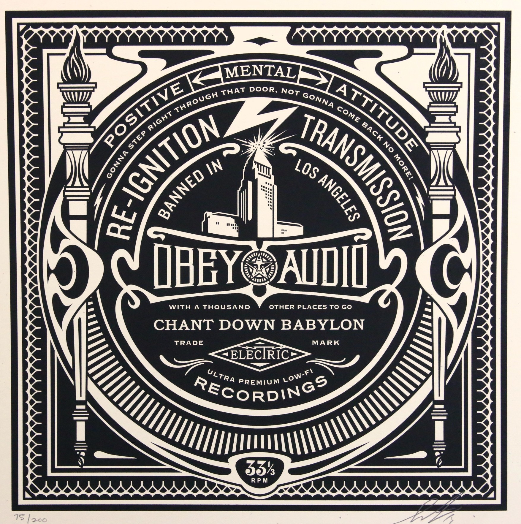 Shepard Fairey (Obey), Re-Ignition Transmission Shepard Fairey (Obey), Re-Ignition Transmission