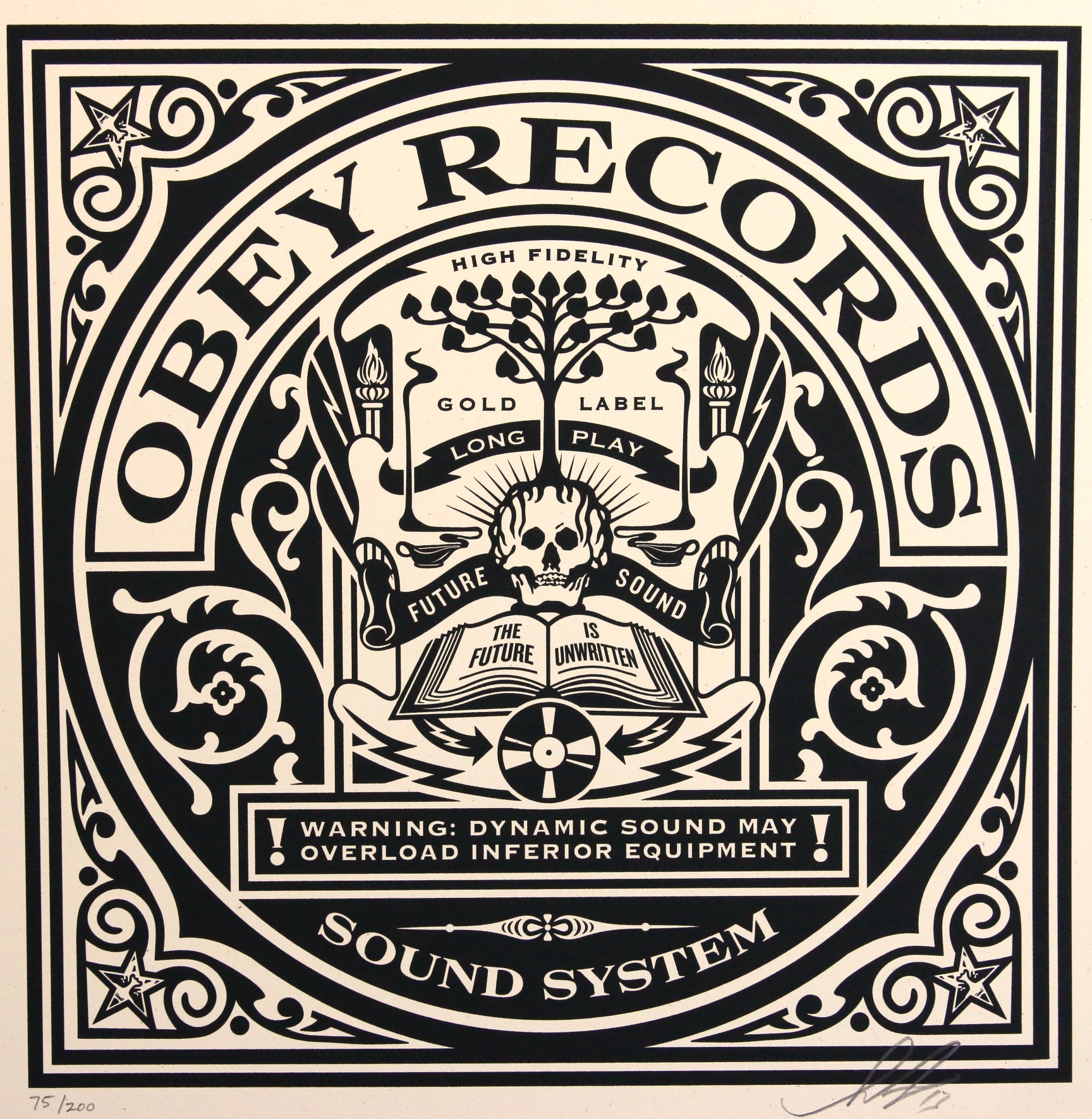 Shepard Fairey (Obey), The Future Is Unwritten Shepard Fairey (Obey), The Future Is Unwritten
