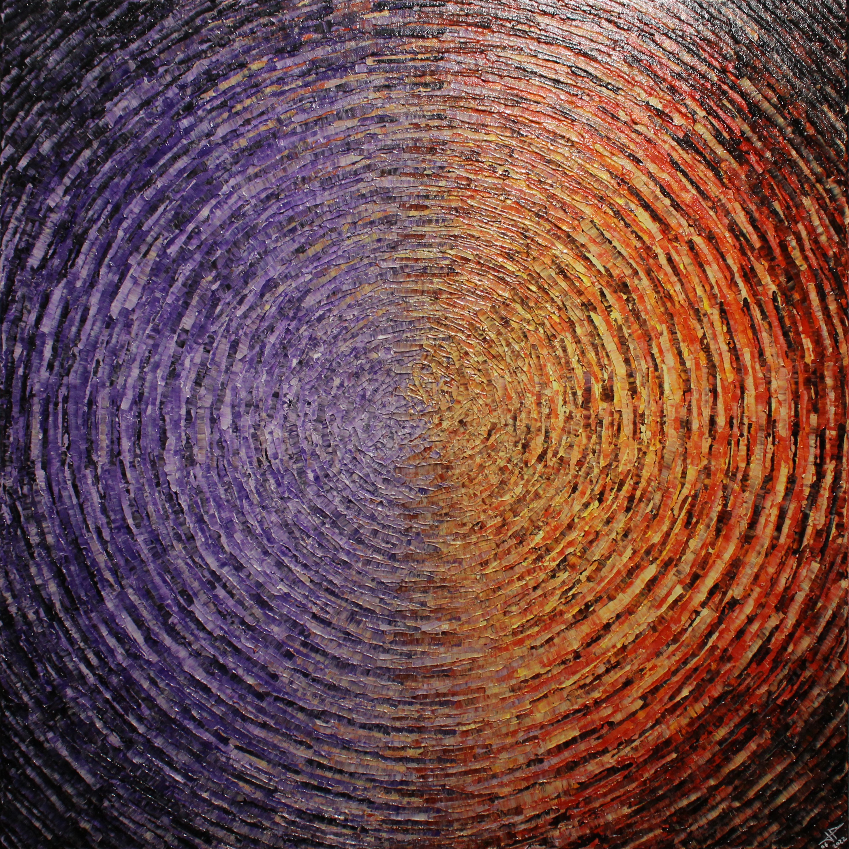 Jonathan Pradillon, Éclat mixte violet rouge Jonathan Pradillon, Éclat mixte violet rouge