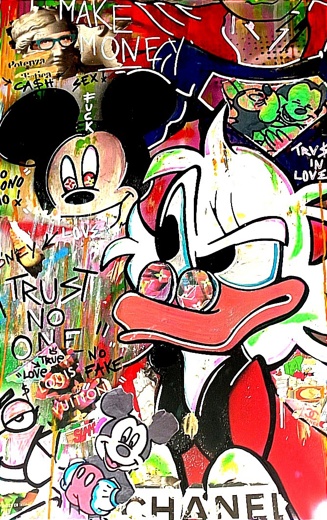 Bart, Combo street art Bart, Combo street art
