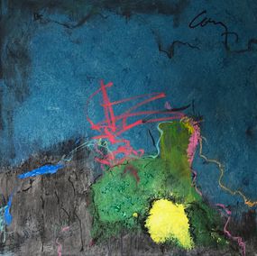 Painting, La nuit, Claude-Yvan Conne