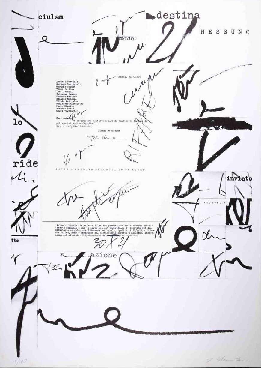 Plinio Mesciulam, Abstract Composition Plinio Mesciulam, Abstract Composition