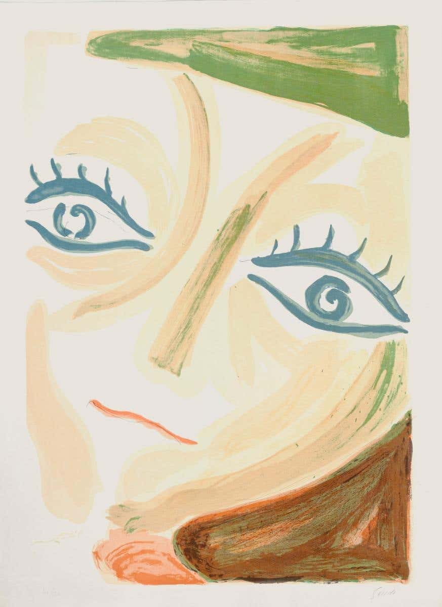 Virgilio Guidi, Portrait of the Countess Virgilio Guidi, Portrait of the Countess
