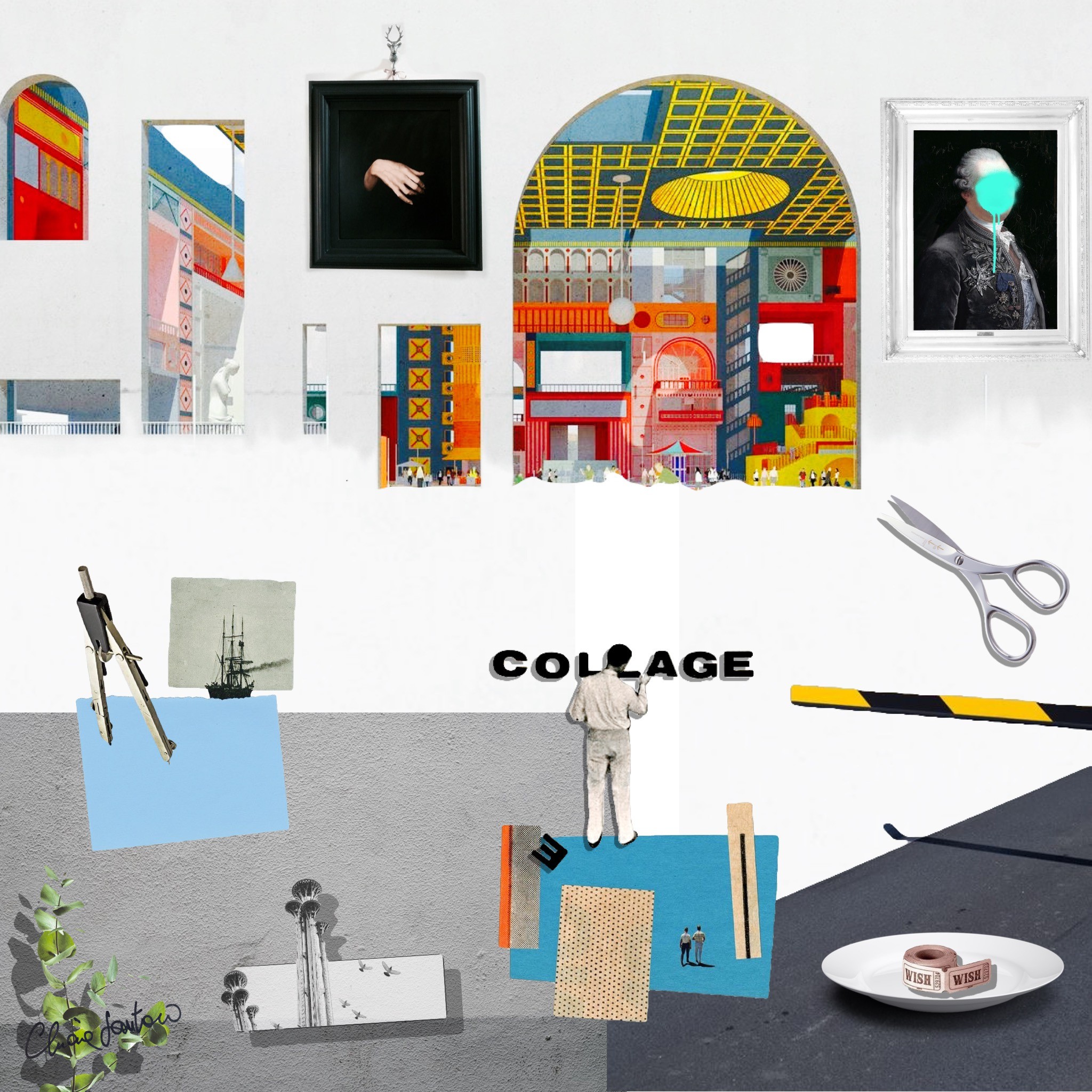 Chiara Santoro, Collage Chiara Santoro, Collage