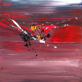Painting, Red Dragonfly, Benoît Guérin
