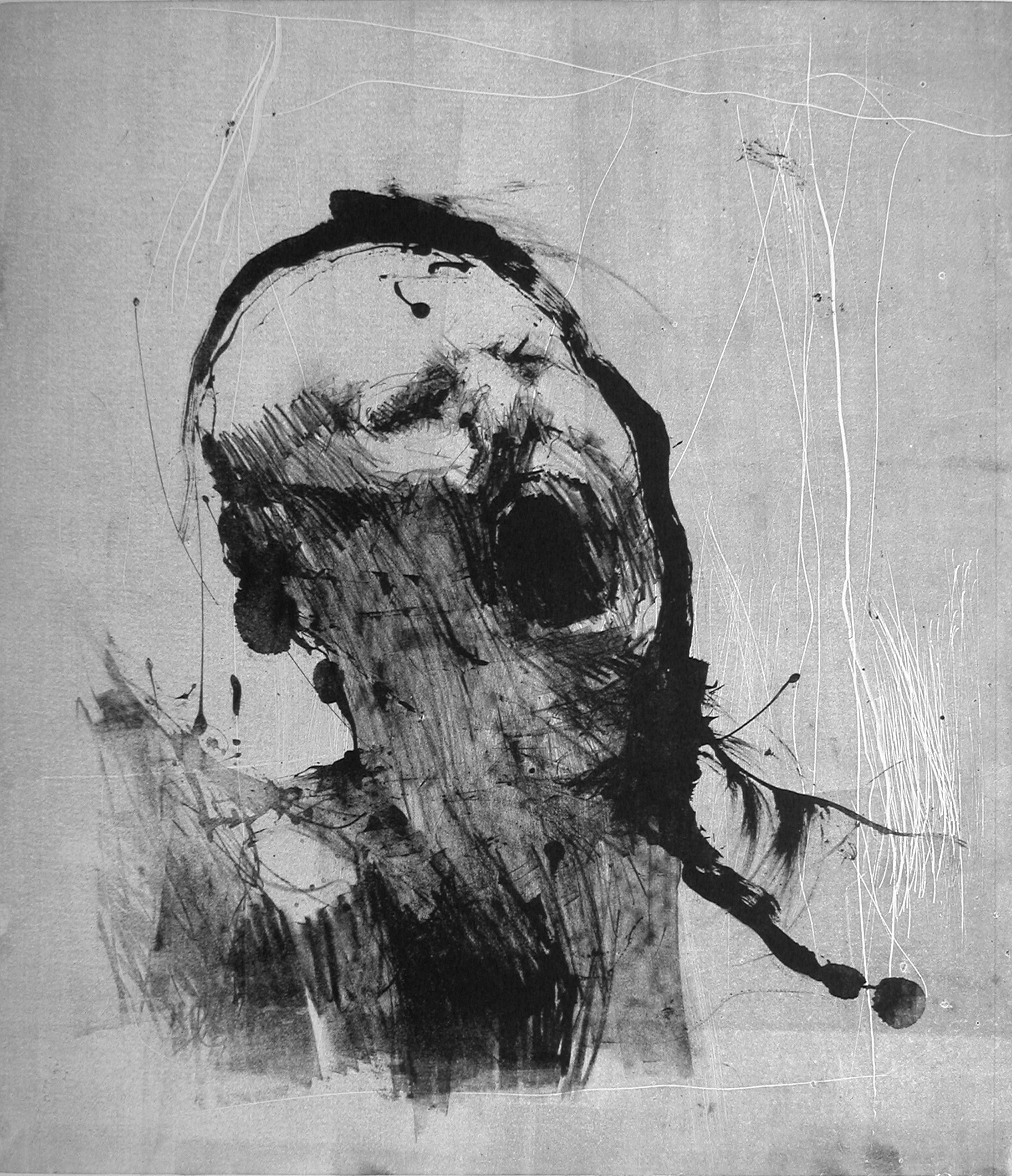 Christophe Hohler, Cri 4, estampe originale Christophe Hohler, Cri 4, estampe originale