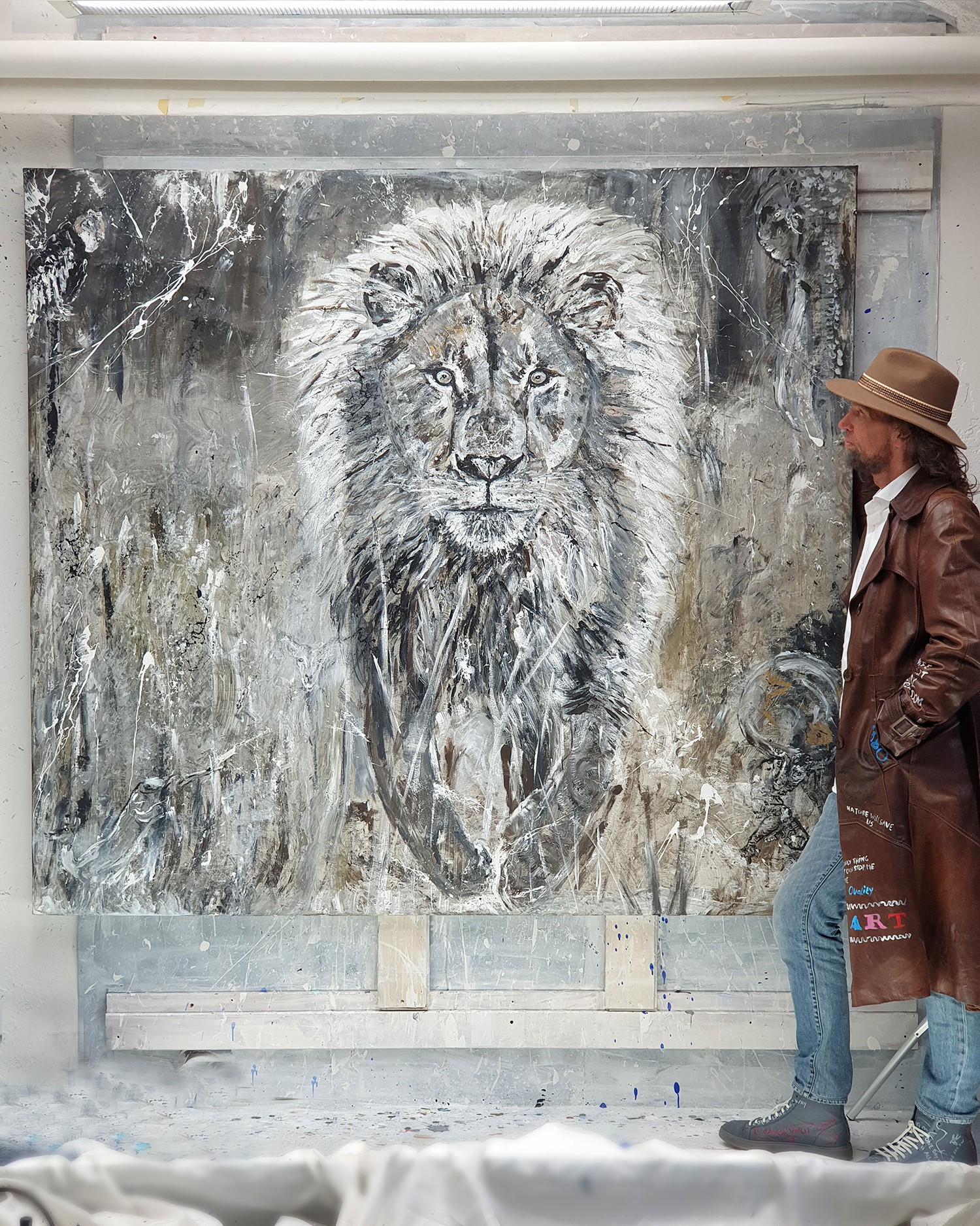 Oswin Gesselli, Lion - KING OF THE JUNGLE - Series 'The Unforgettable' Oswin Gesselli, Lion - KING OF THE JUNGLE - Series 'The Unforgettable'