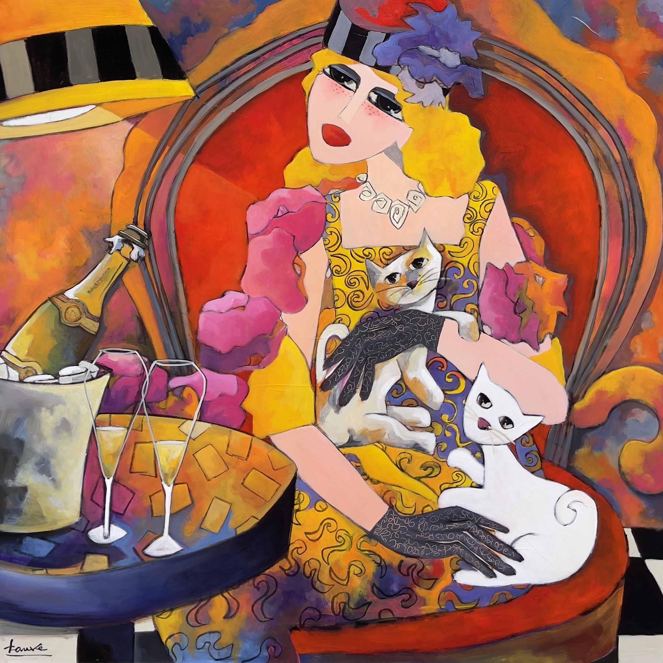Martine Fauve Dechavanne, Champagne pour Madame Martine Fauve Dechavanne, Champagne pour Madame