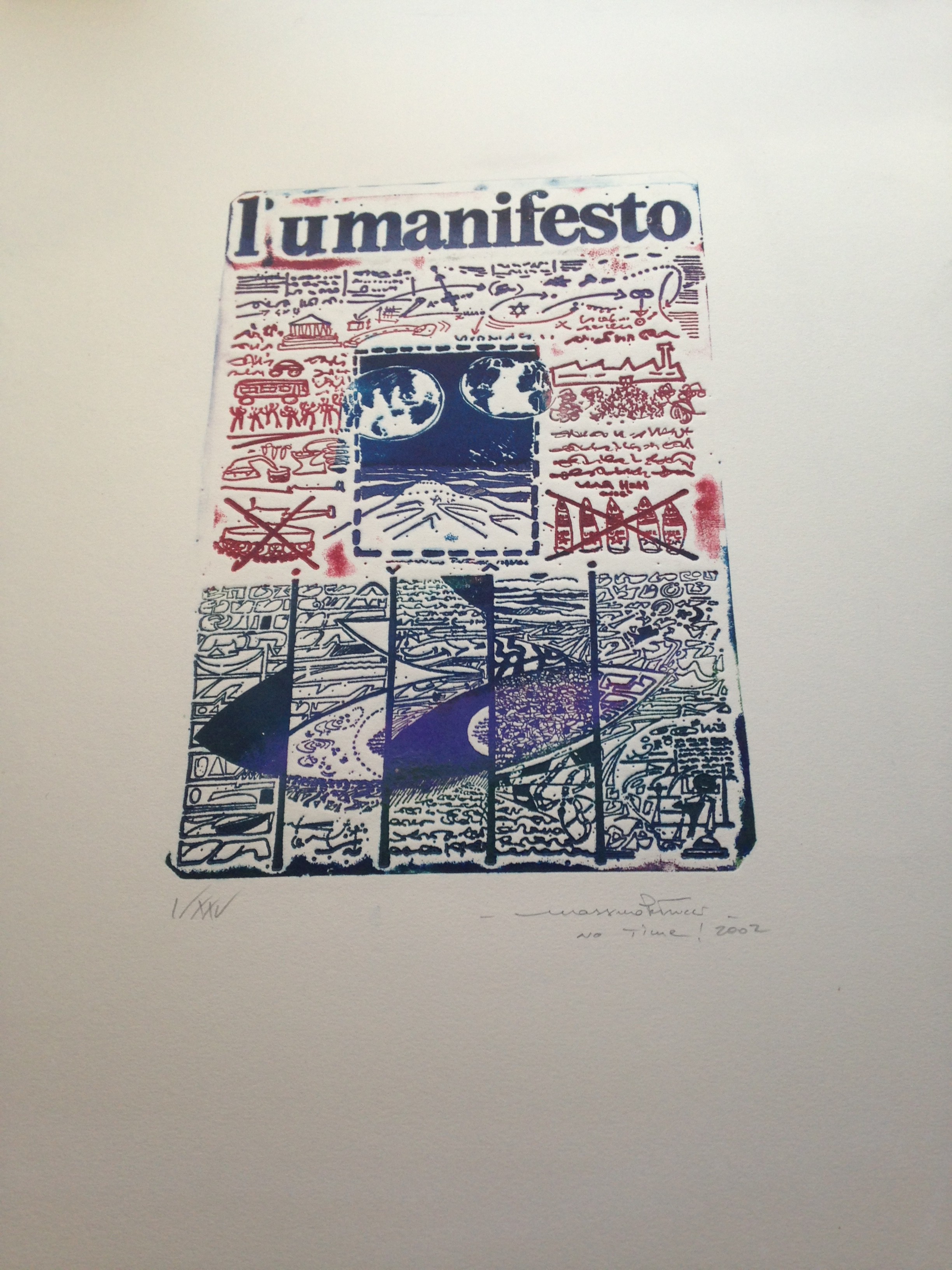 Massimo Petrucci, L'Umanifesto Massimo Petrucci, L'Umanifesto