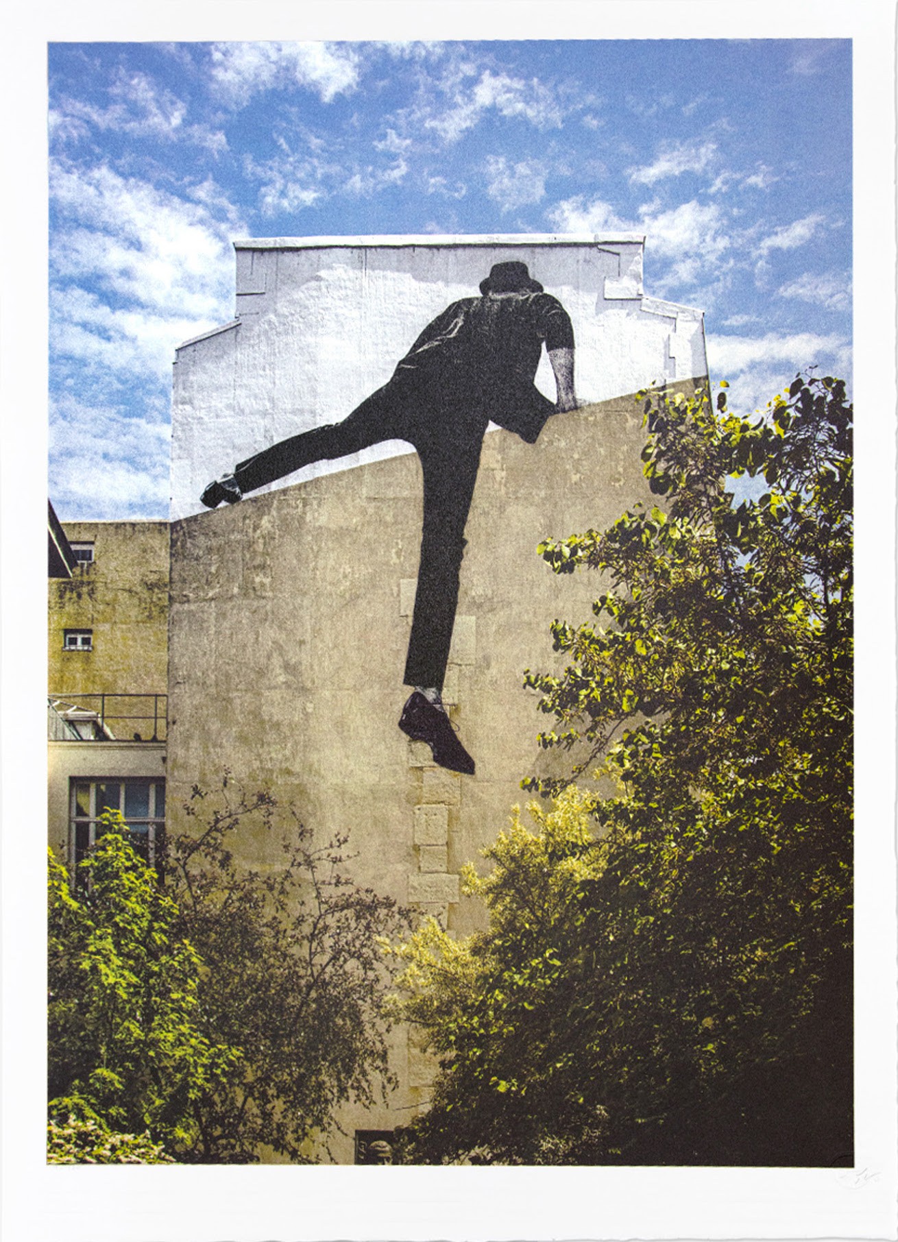 JR, No Trespassing #1, Paris, France, 2021 JR, No Trespassing #1, Paris, France, 2021