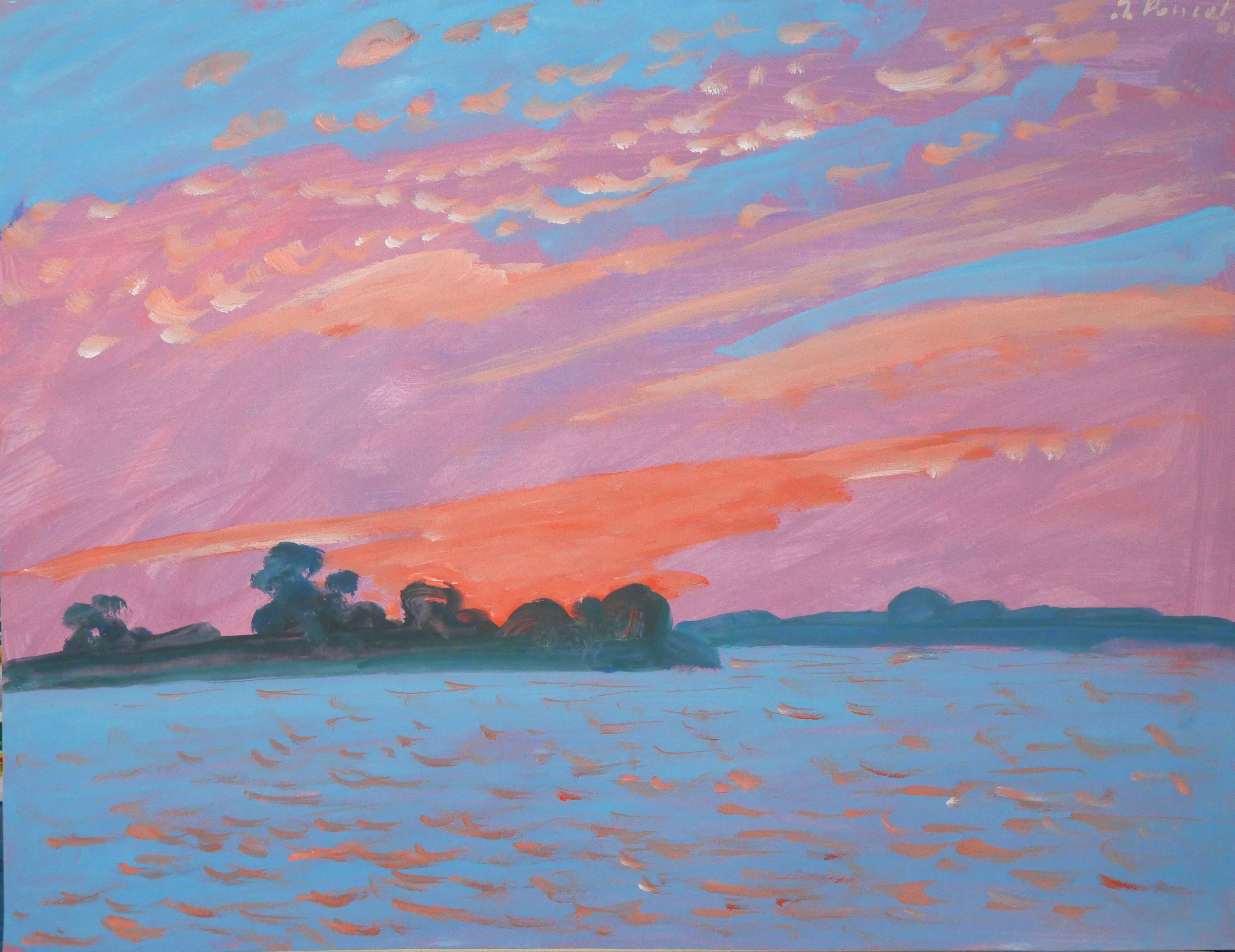 Jacques Poncet, Ciel flamboyant Ref BDNW10739 Jacques Poncet, Ciel flamboyant Ref BDNW10739