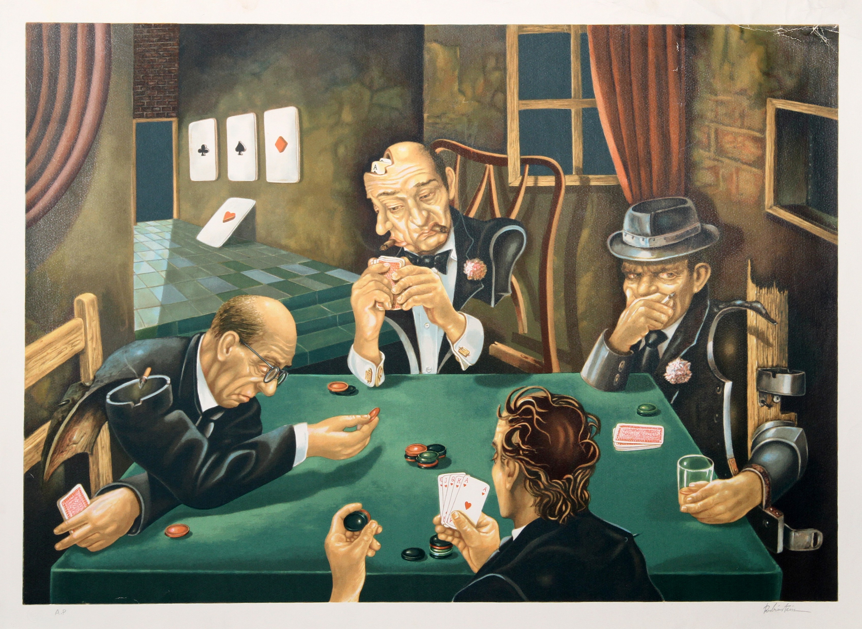 Israel Rubinstein, The Poker Game Israel Rubinstein, The Poker Game