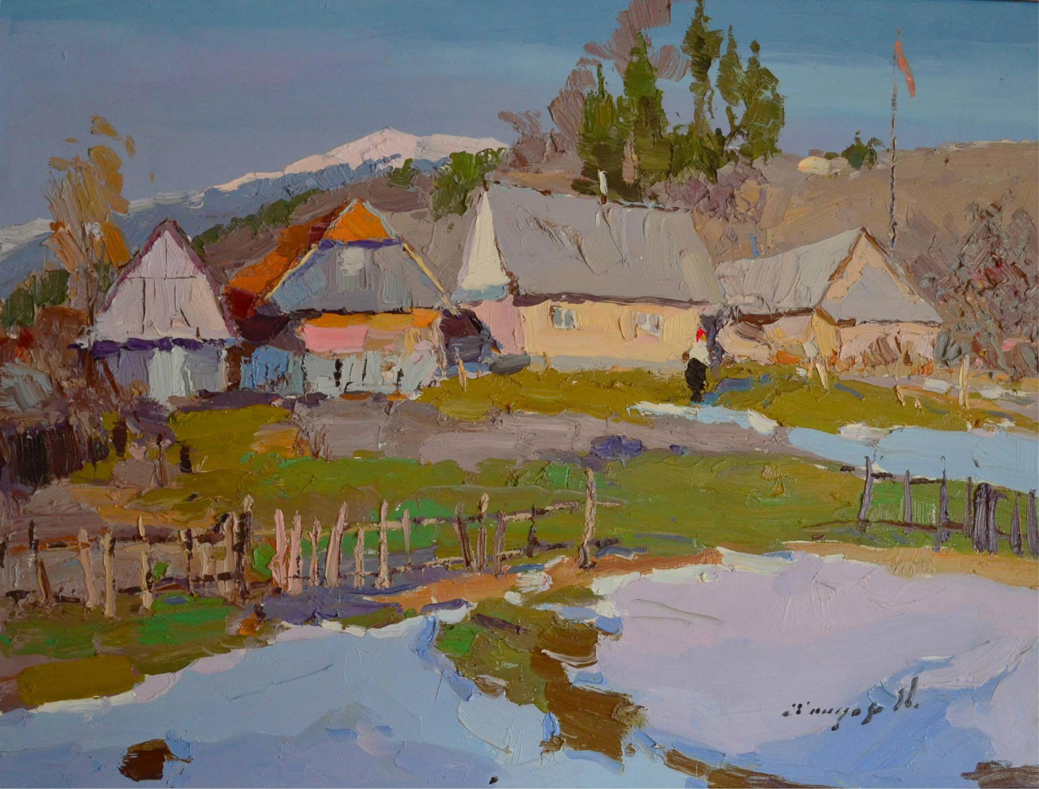 Alexander Shandor, In his yard Alexander Shandor, In his yard
