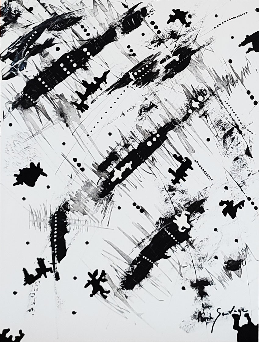 Âme Sauvage, En noir et blanc Âme Sauvage, En noir et blanc