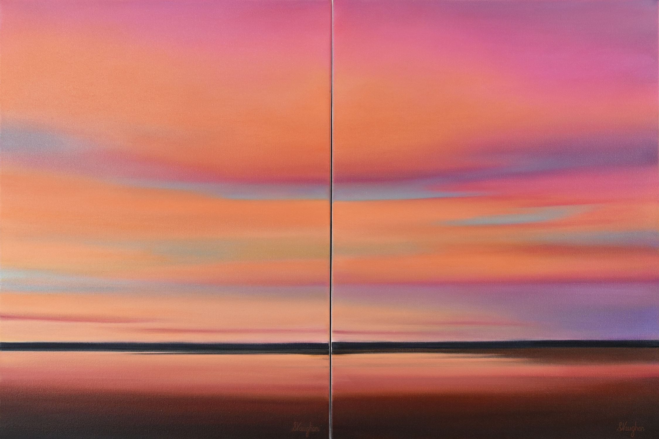 Suzanne Vaughen, Glowing Evening Suzanne Vaughen, Glowing Evening