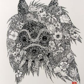 Print, Flower Mononoké, Camille Poli