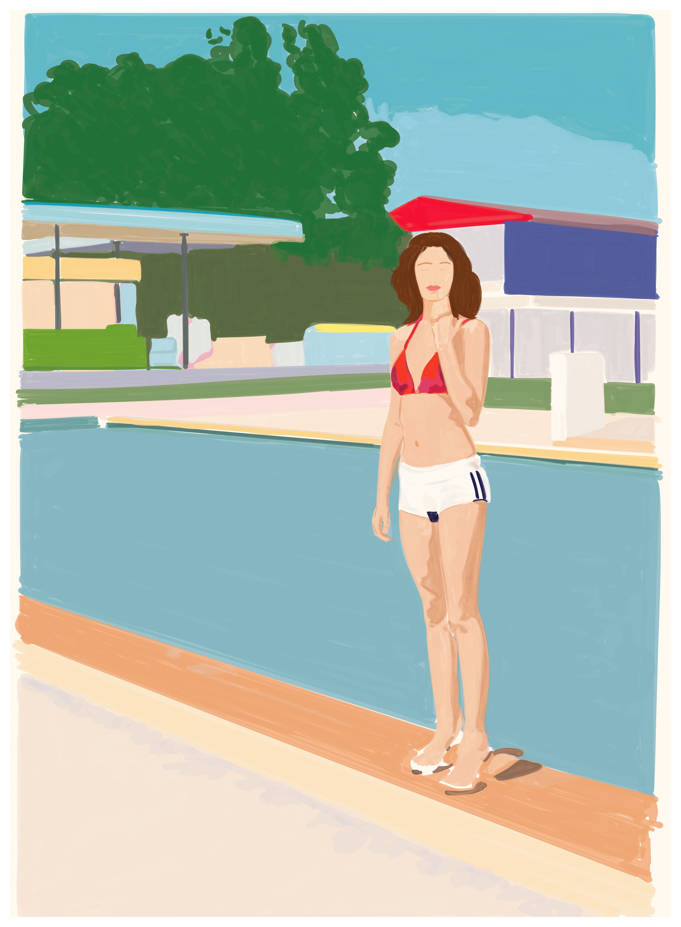 Mario Sughi, Lucy at the swimming pool Mario Sughi, Lucy at the swimming pool