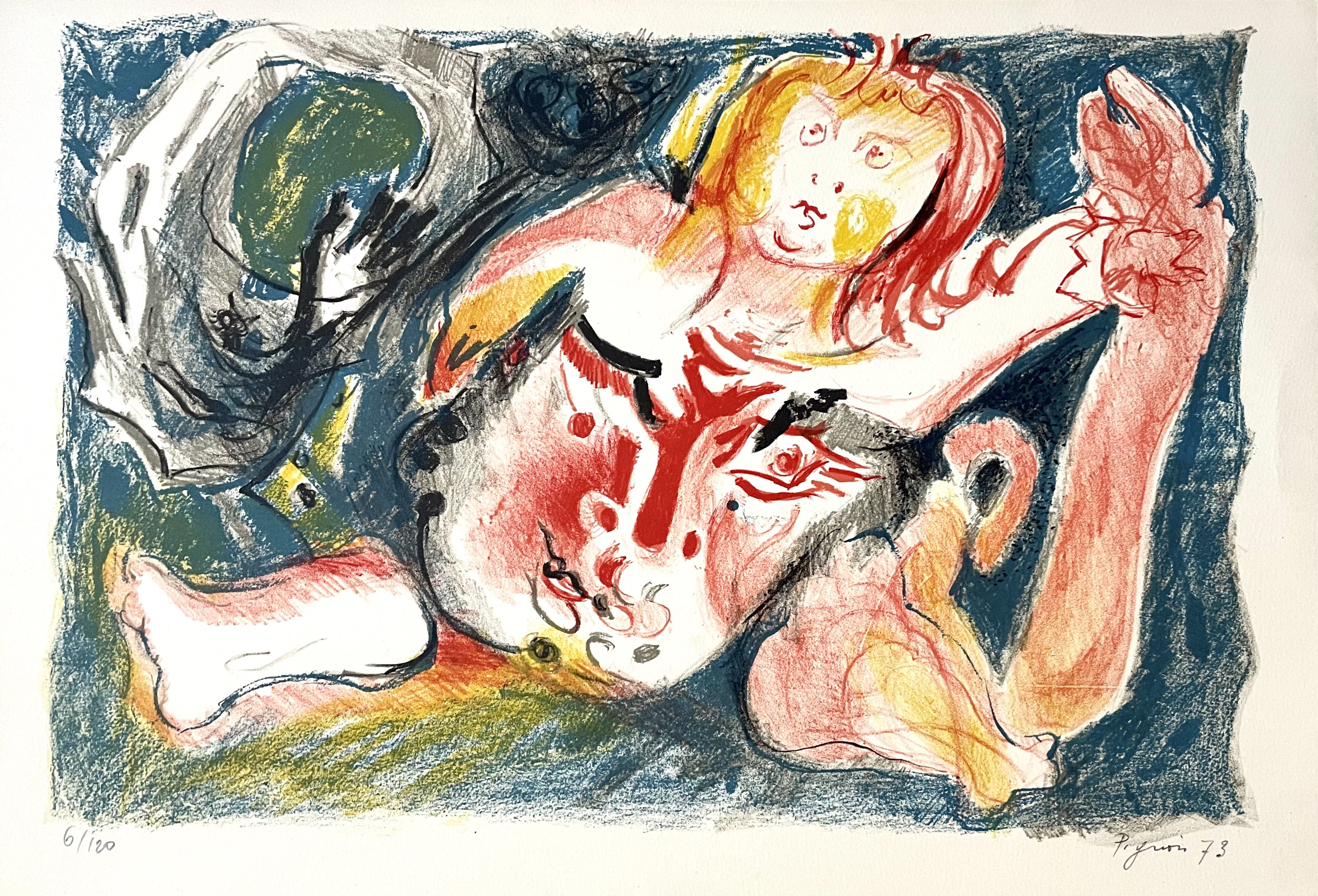 Édouard Pignon, Homme à l'enfant Édouard Pignon, Homme à l'enfant