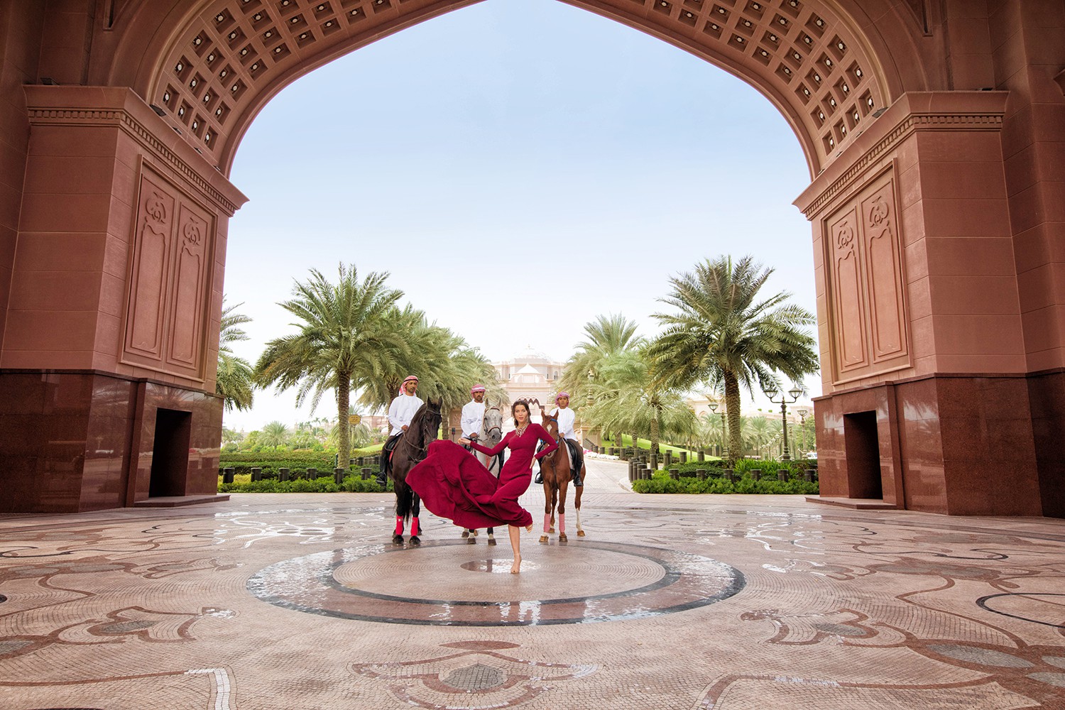 Anthony Horth, Emirates Palace Royal Entrance Gates Anthony Horth, Emirates Palace Royal Entrance Gates