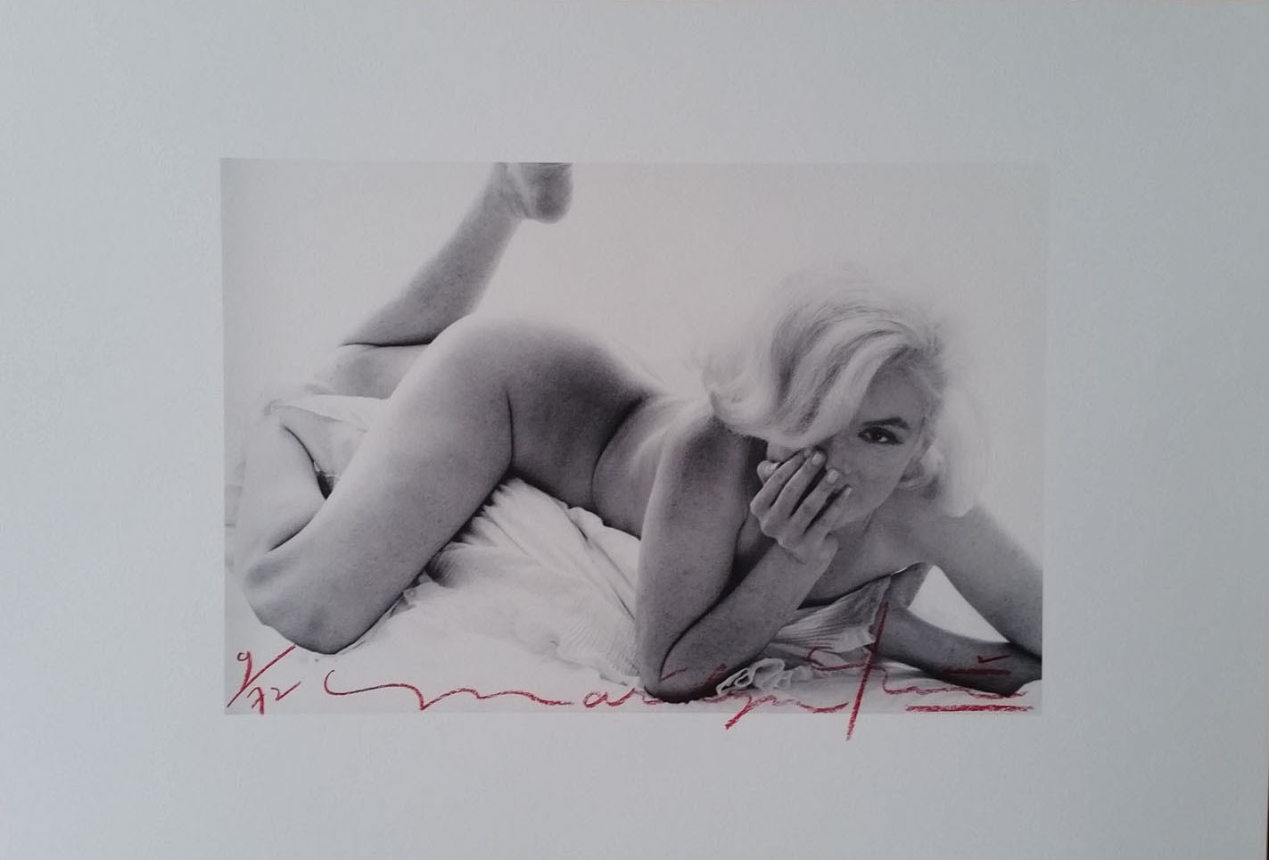 Bert Stern, Marilyn Baby on the bed Bert Stern, Marilyn Baby on the bed