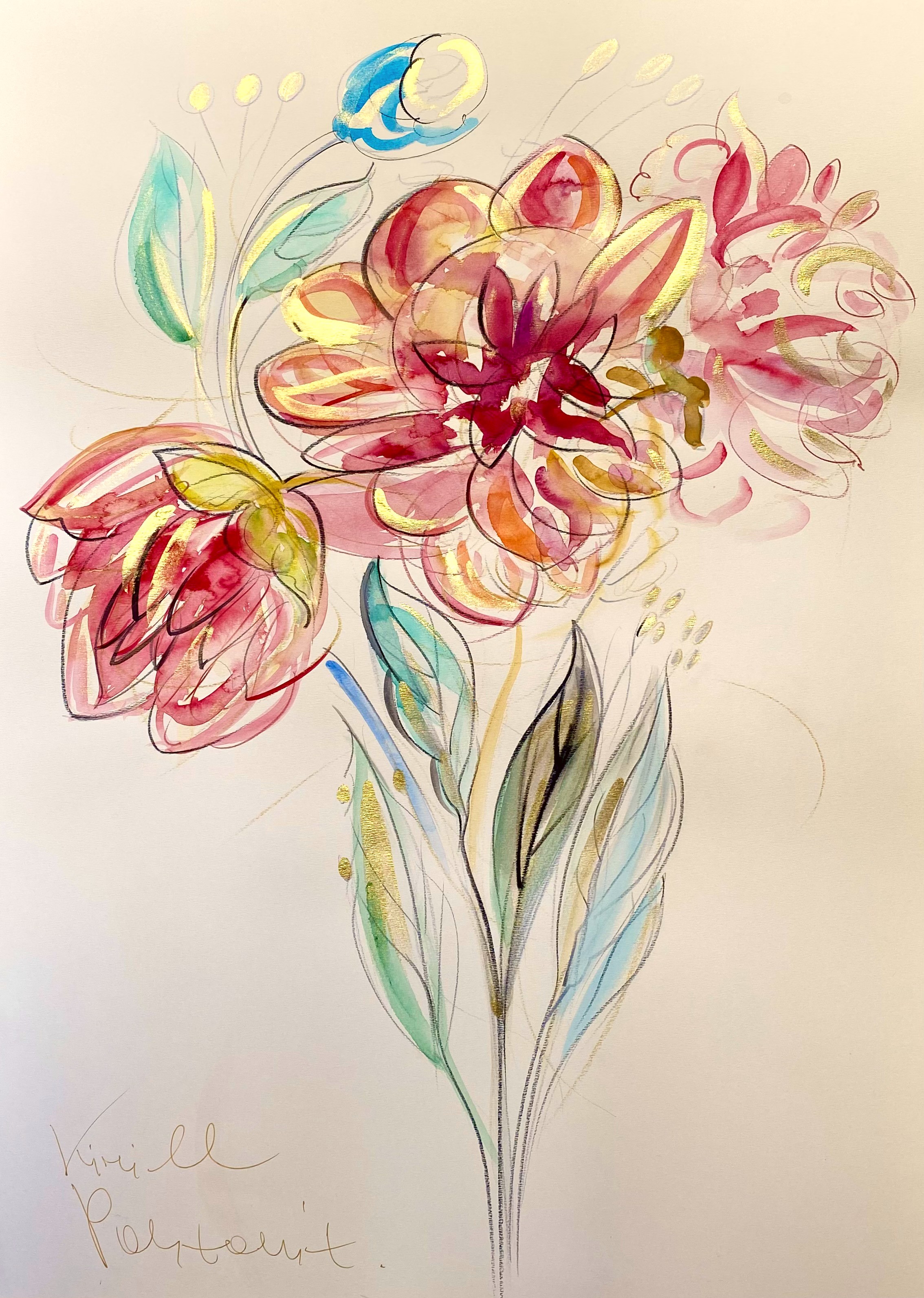 Kirill Postovit, The Peonies Kirill Postovit, The Peonies