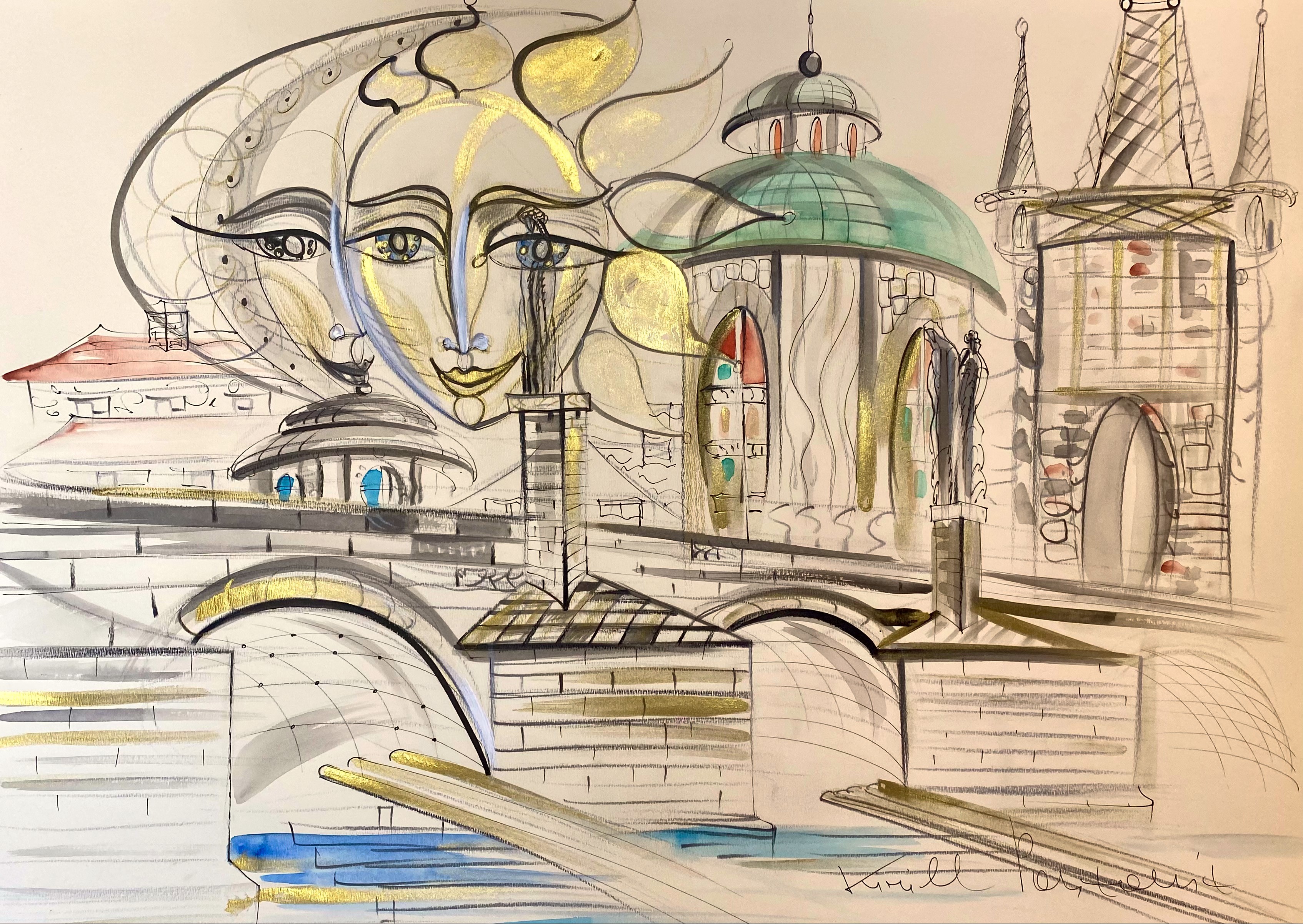 Kirill Postovit, On The Moon Path Of The Bridge Of The Sun Kirill Postovit, On The Moon Path Of The Bridge Of The Sun