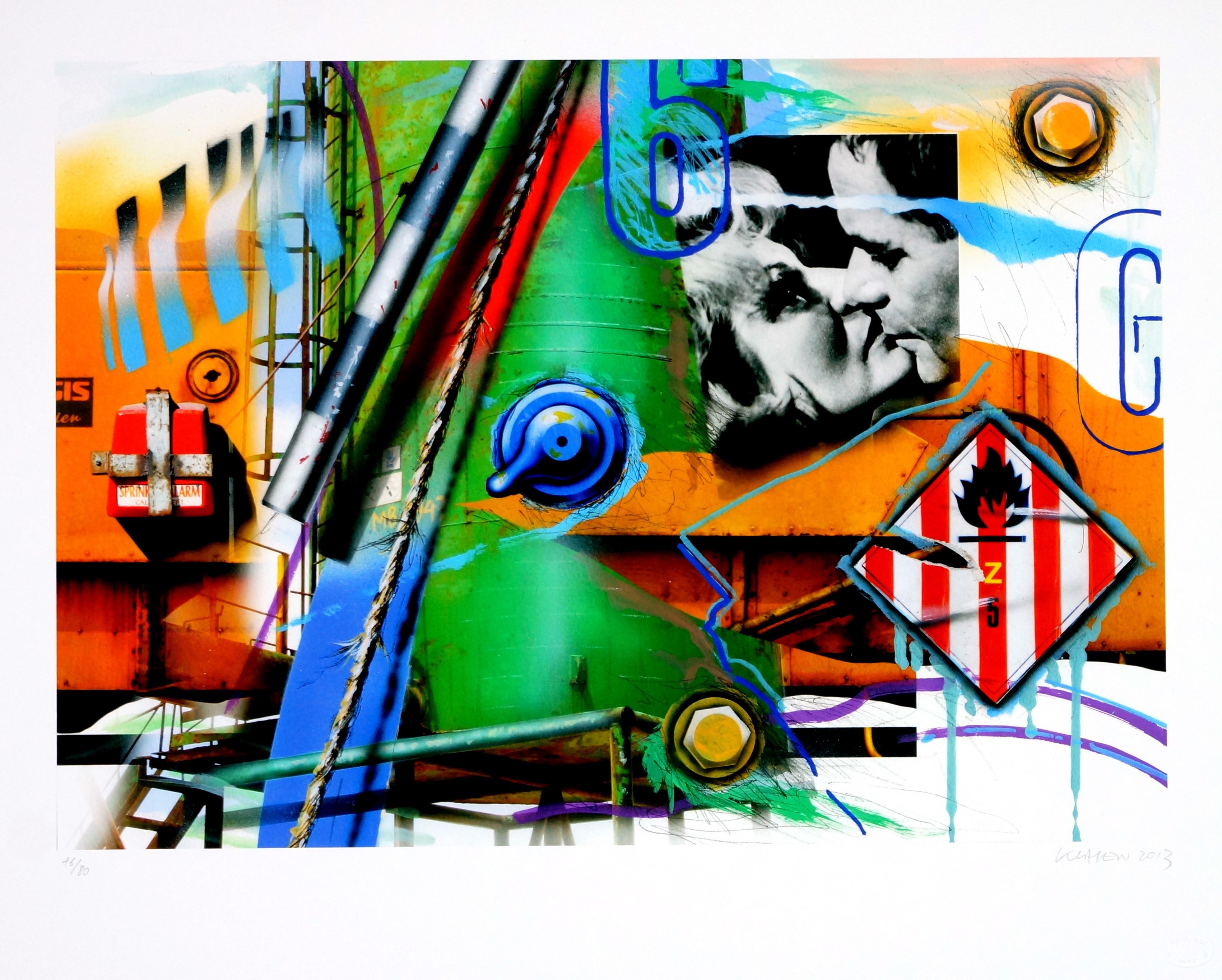 Peter Klasen, Lost Landscape V Peter Klasen, Lost Landscape V