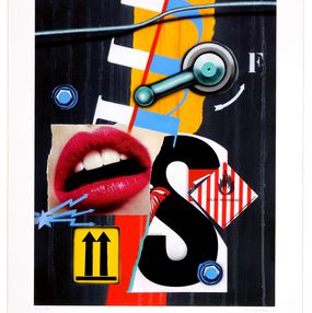 Édition, Bouche/Solide inflammable, Peter Klasen