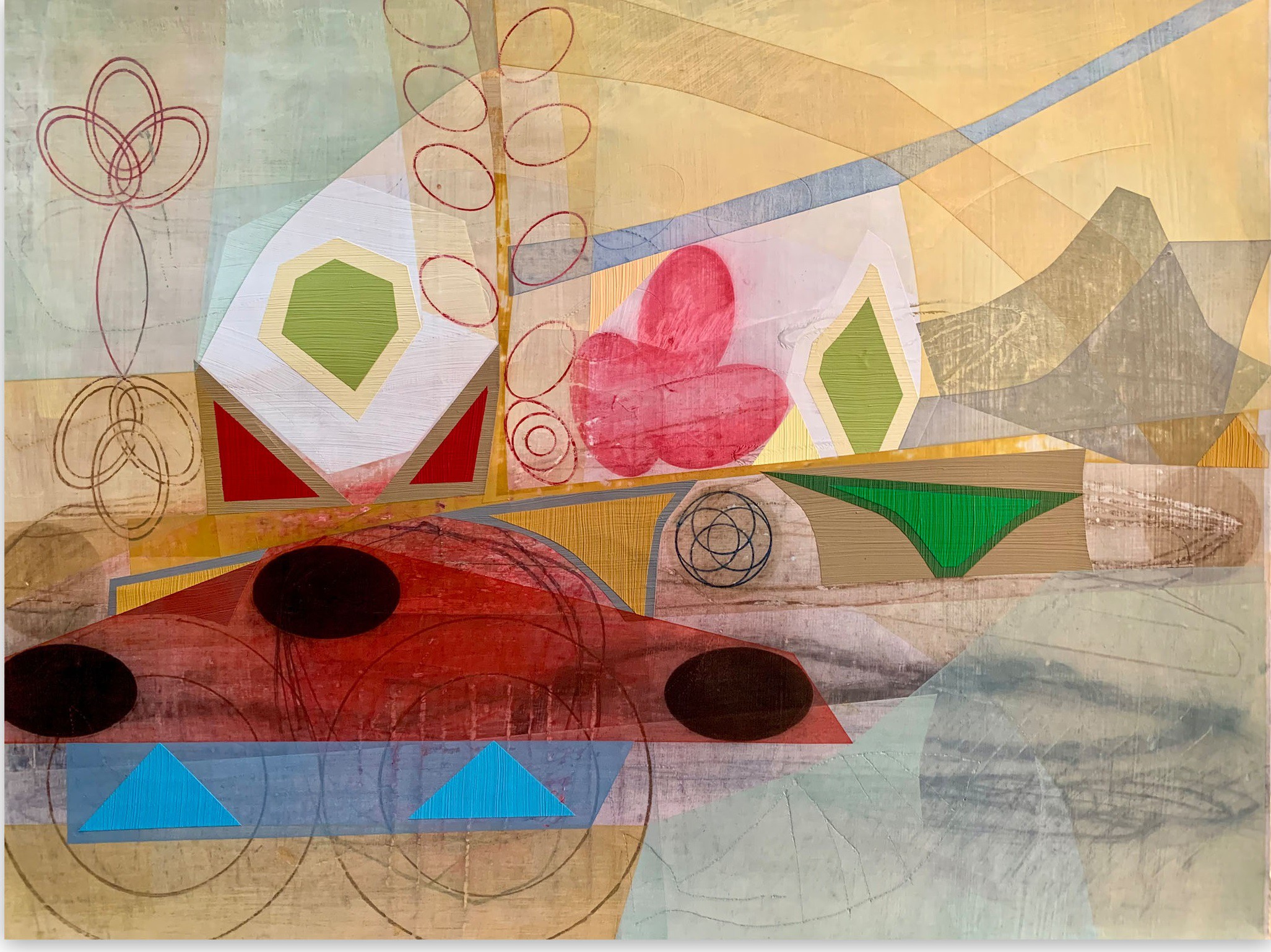 Michael Barringer, Newgrange landscape VIII Michael Barringer, Newgrange landscape VIII