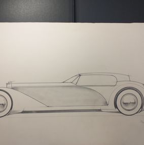 Fine Art Drawings, André Ferrand - Grand coupé 3, André Ferrand