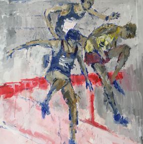 Gemälde, Athlétisme 4, Arno Lanzi