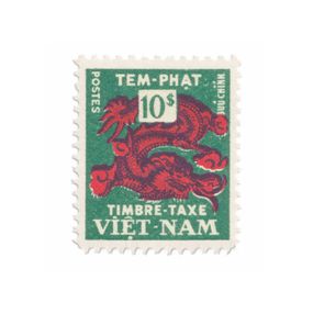 Print, Vietnam Stamp, Guy Gee