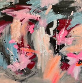 Peinture, Fern flower, Nataliia Svitlychna