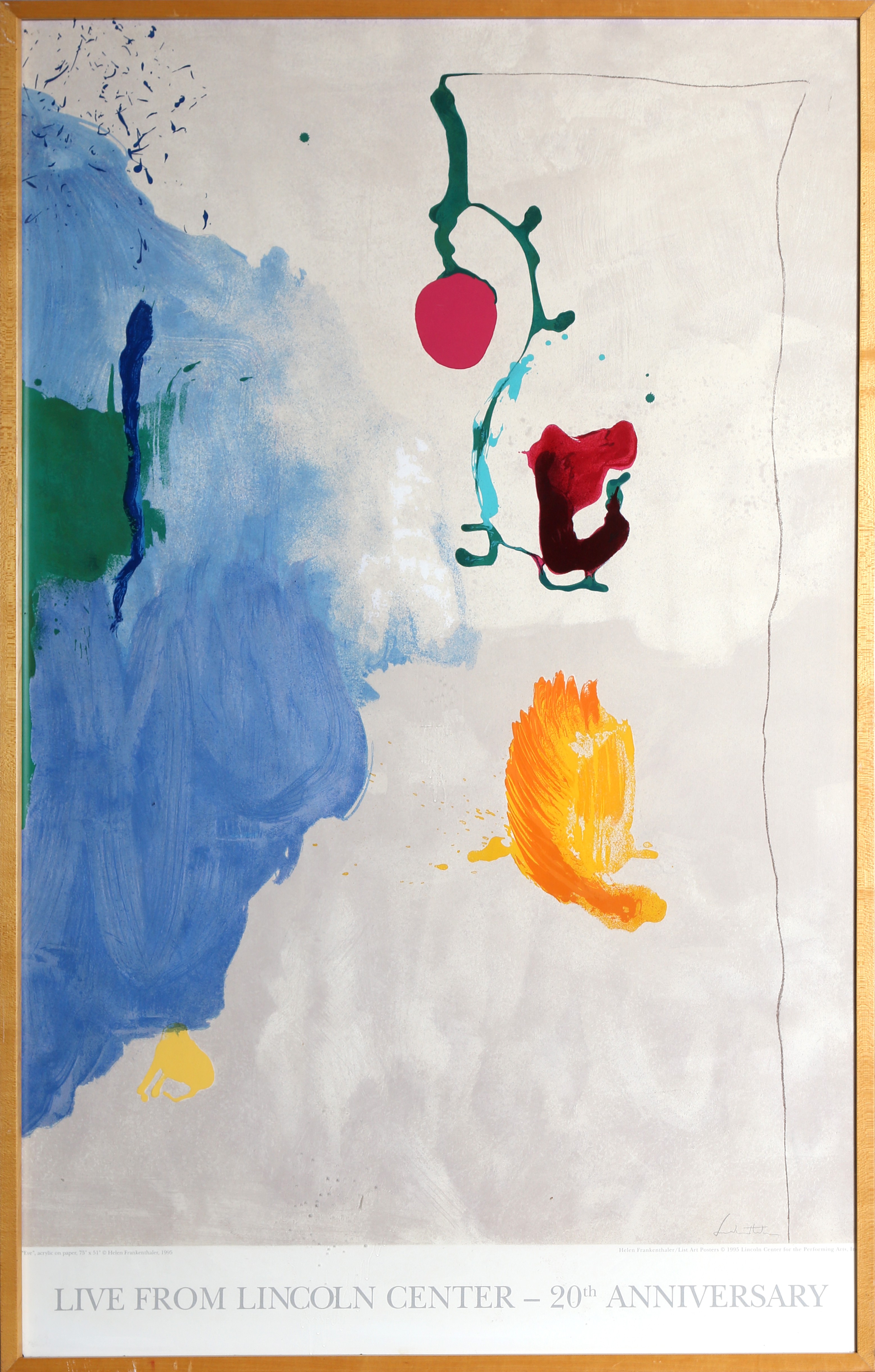 Helen Frankenthaler, Live from Lincoln Center, 20th Anniversary Helen Frankenthaler, Live from Lincoln Center, 20th Anniversary