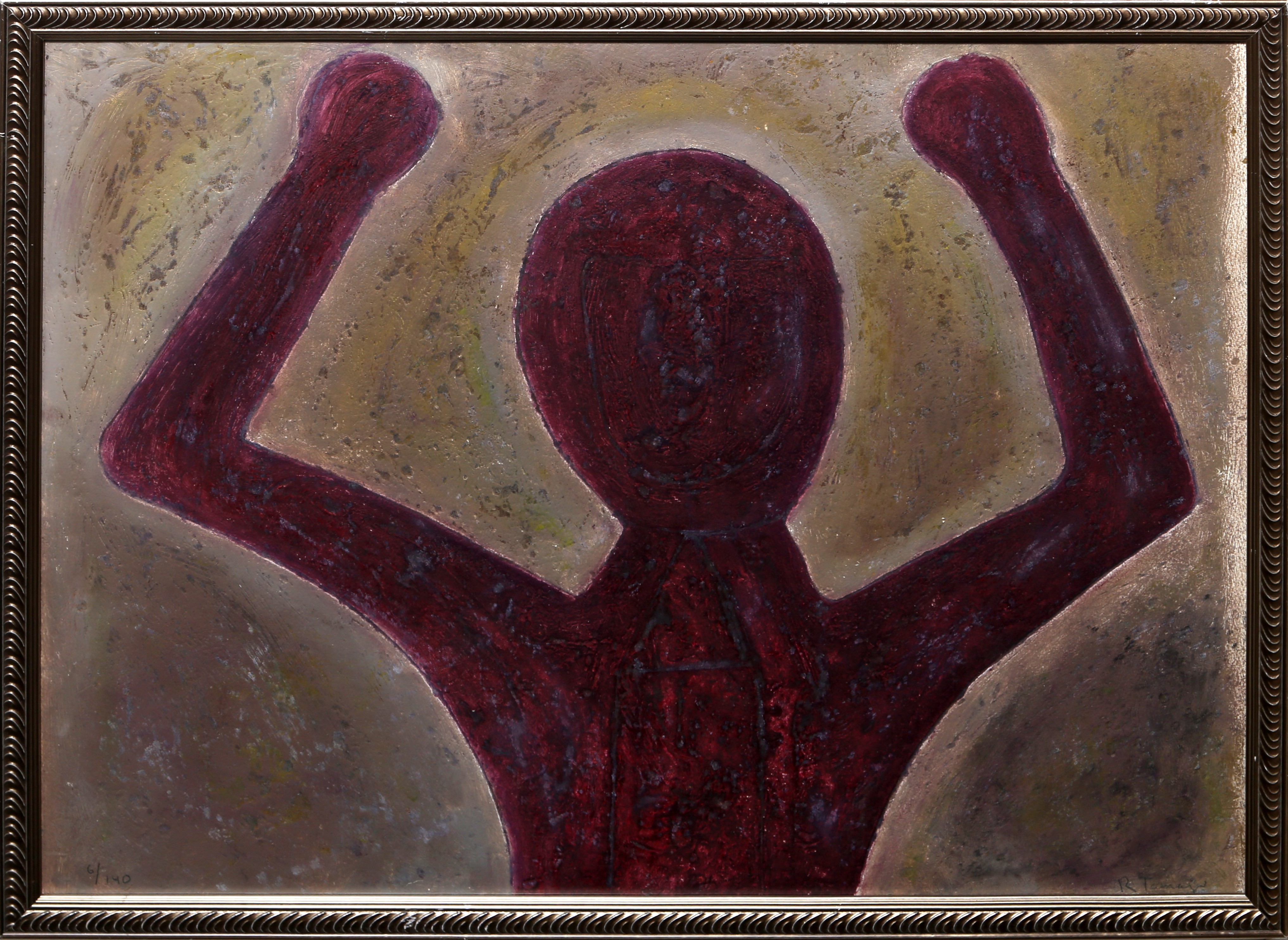 Rufino Tamayo, Hombre Con Brazos en Alto Rufino Tamayo, Hombre Con Brazos en Alto