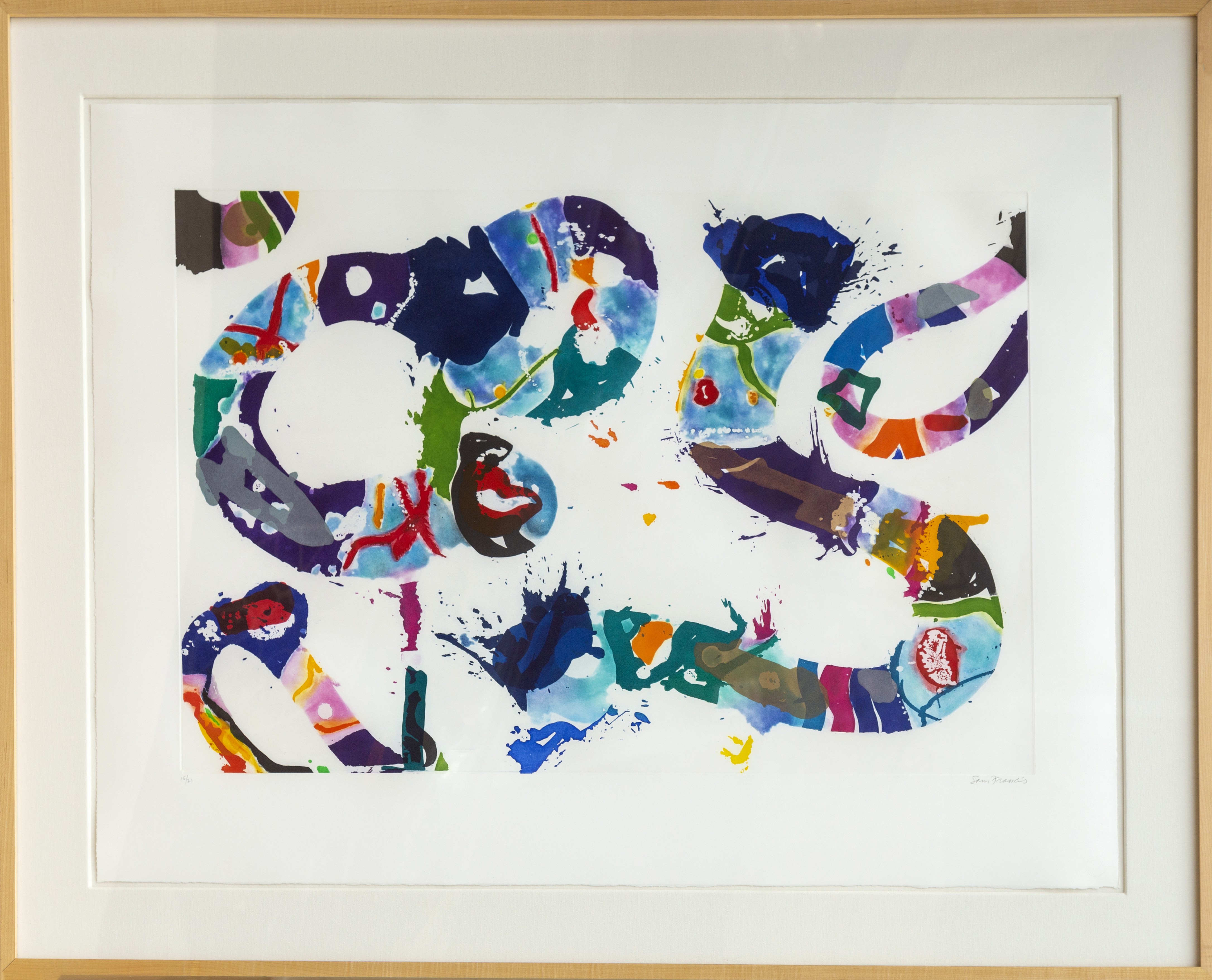 Sam Francis, Untitled (SFE-089) Sam Francis, Untitled (SFE-089)