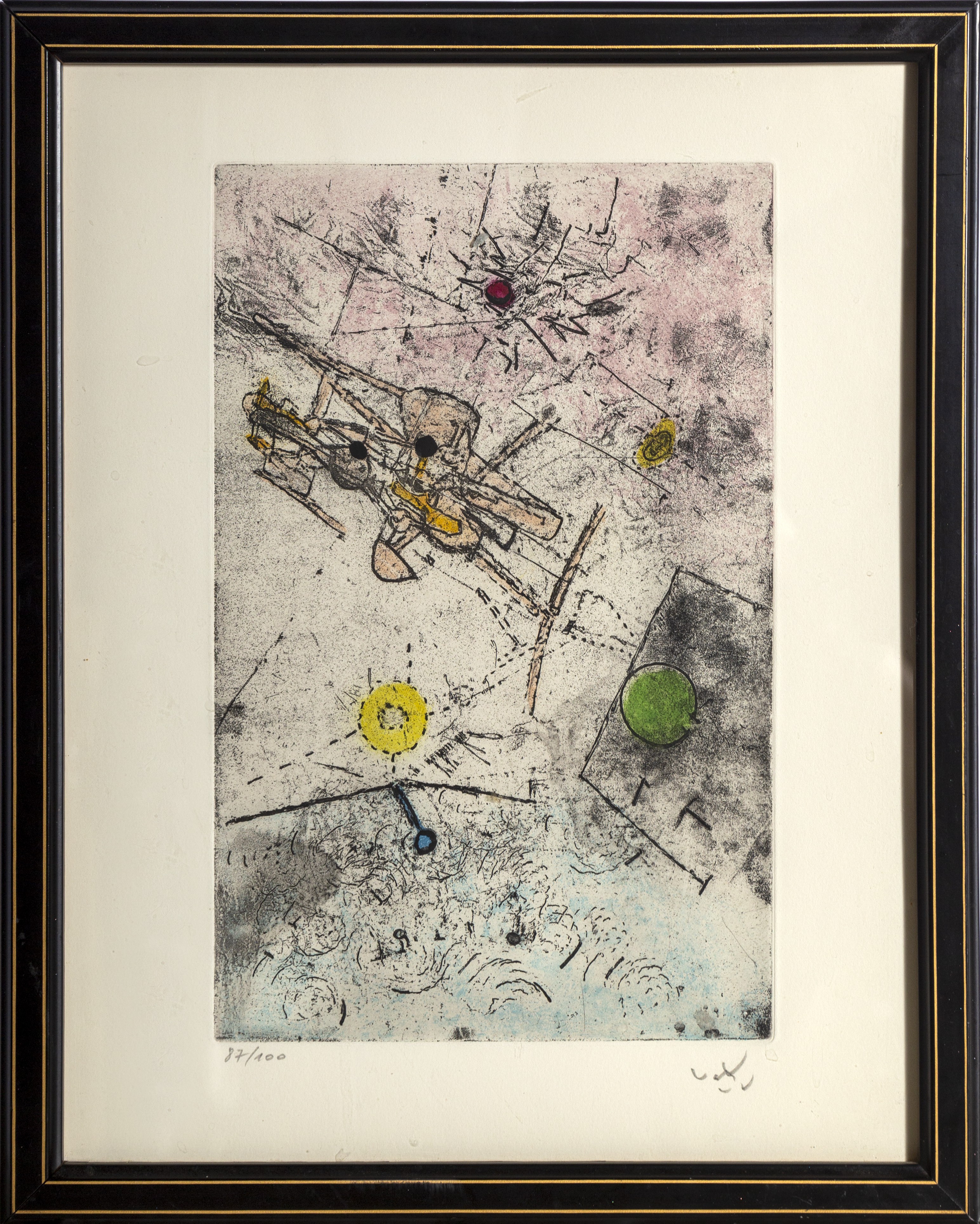 Roberto Matta, Droites Liberees II Roberto Matta, Droites Liberees II