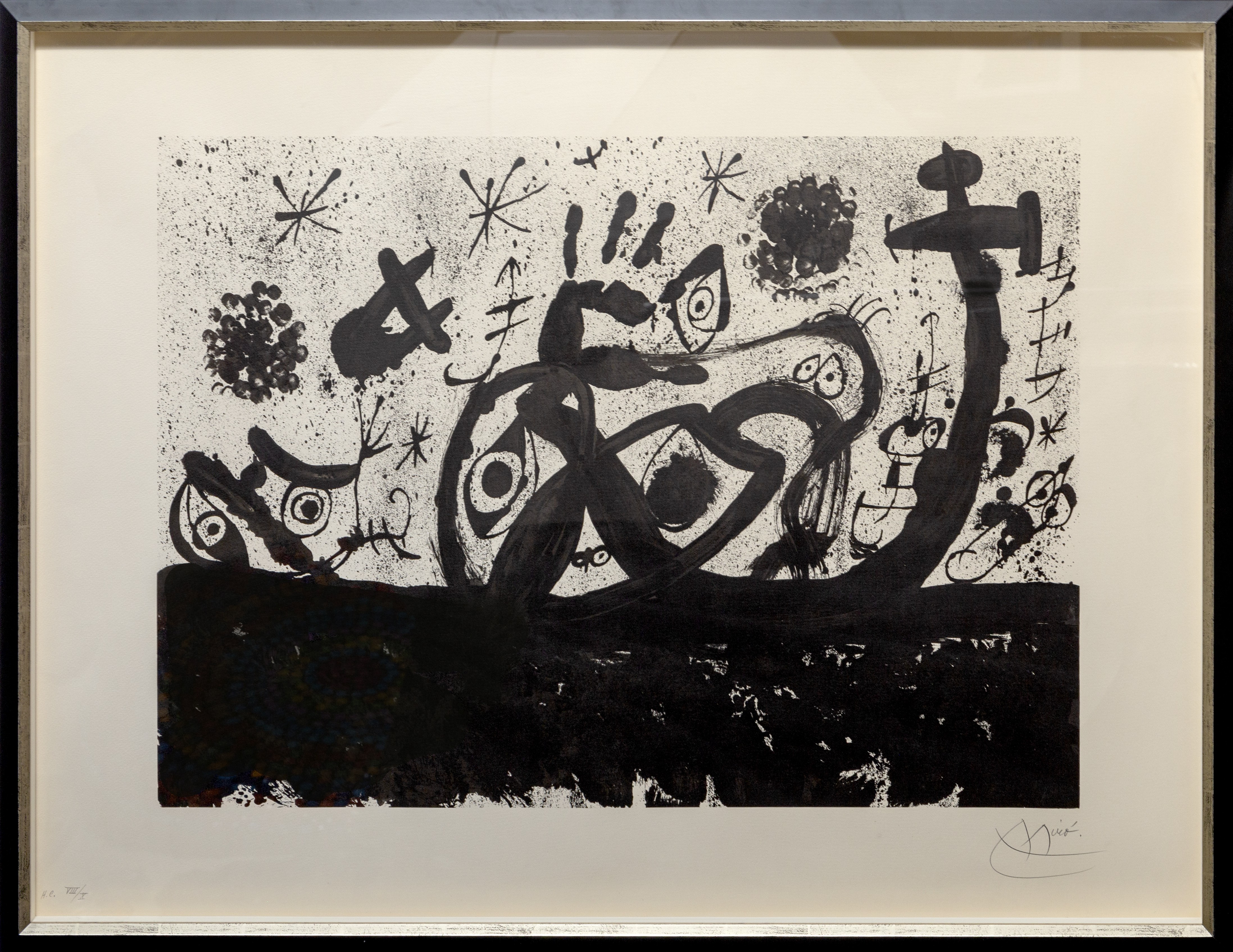 Joan Miró, Plate XV from Homentage a Joan Prats Joan Miró, Plate XV from Homentage a Joan Prats