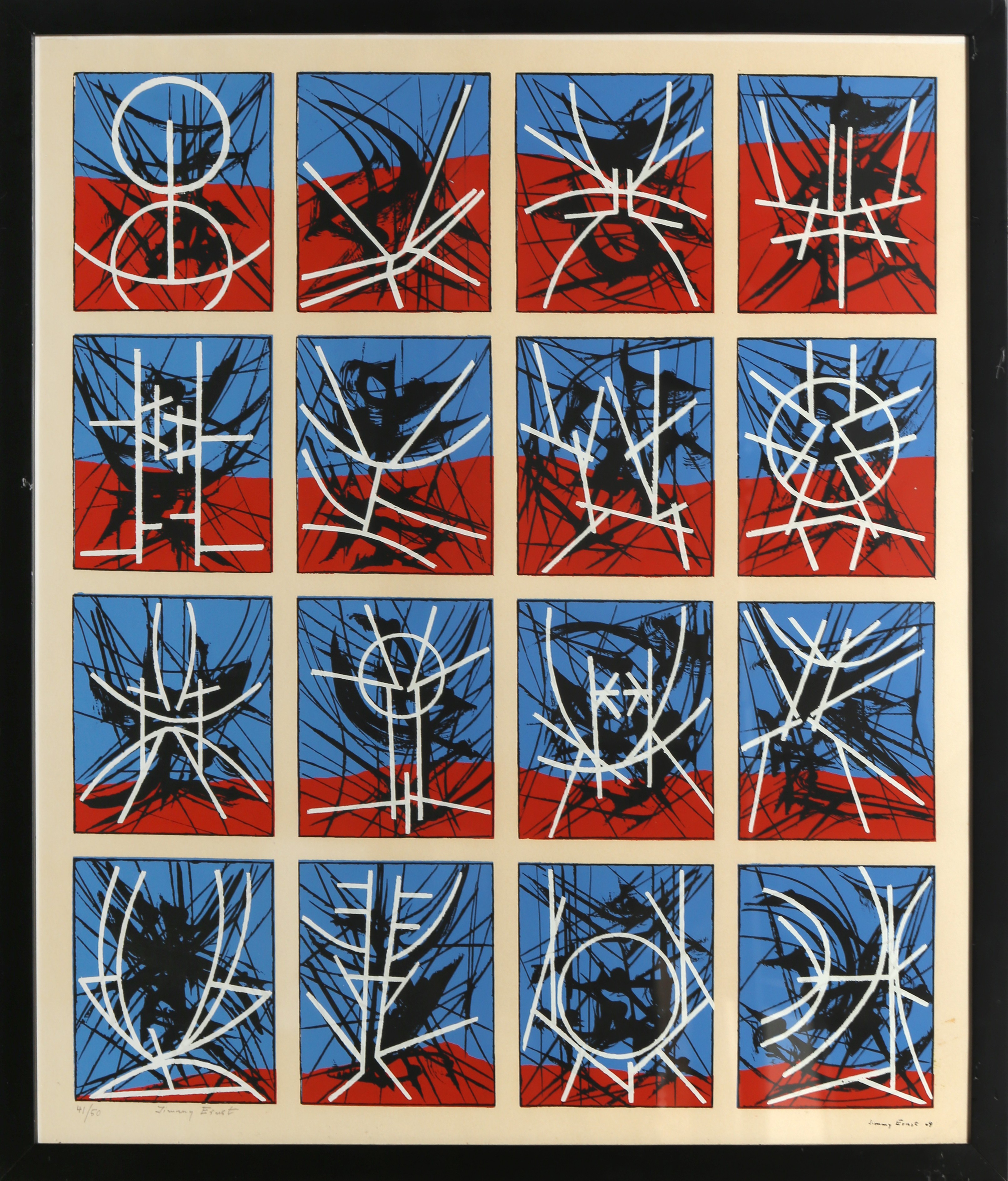 Jimmy Ernst, Hieroglyphics Jimmy Ernst, Hieroglyphics