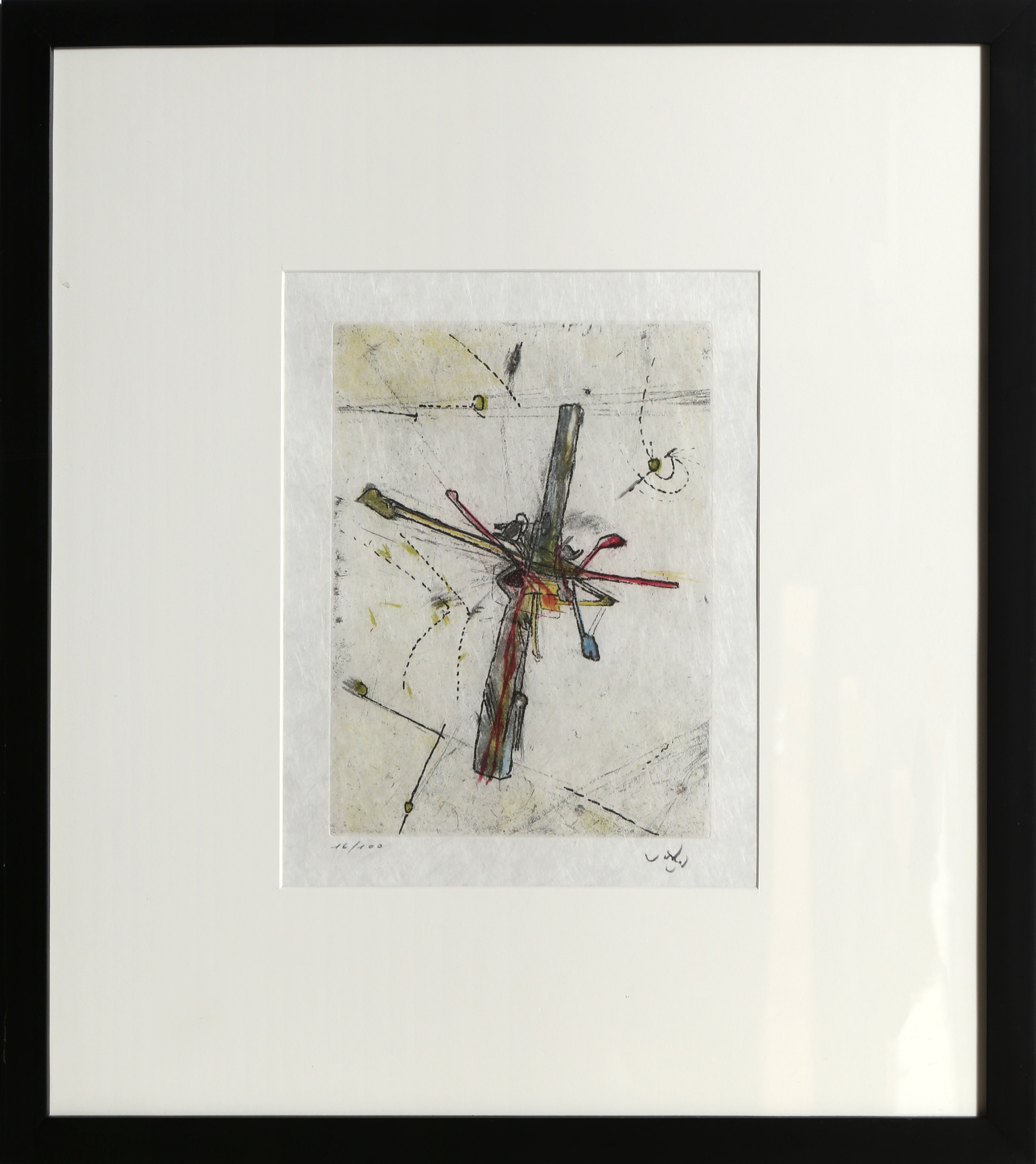 Roberto Matta, Droites Liberees V Roberto Matta, Droites Liberees V