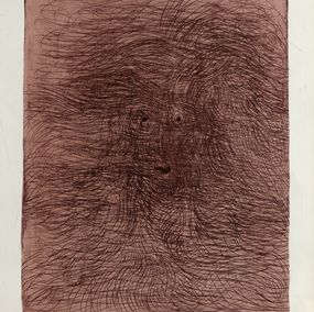 Print, Abstract Portrait, Mark Tobey