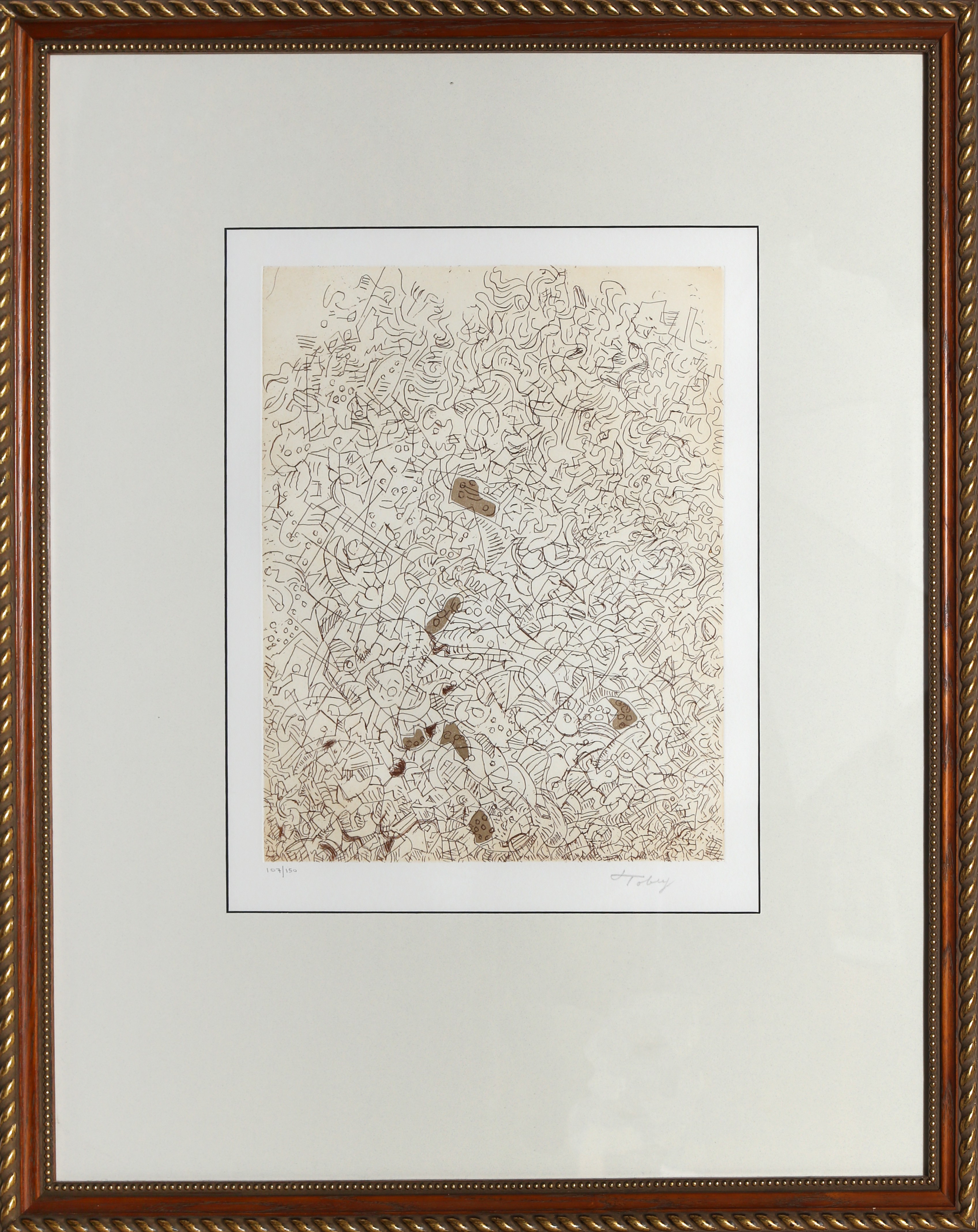 Mark Tobey, Psaltery, 2nd Form Mark Tobey, Psaltery, 2nd Form