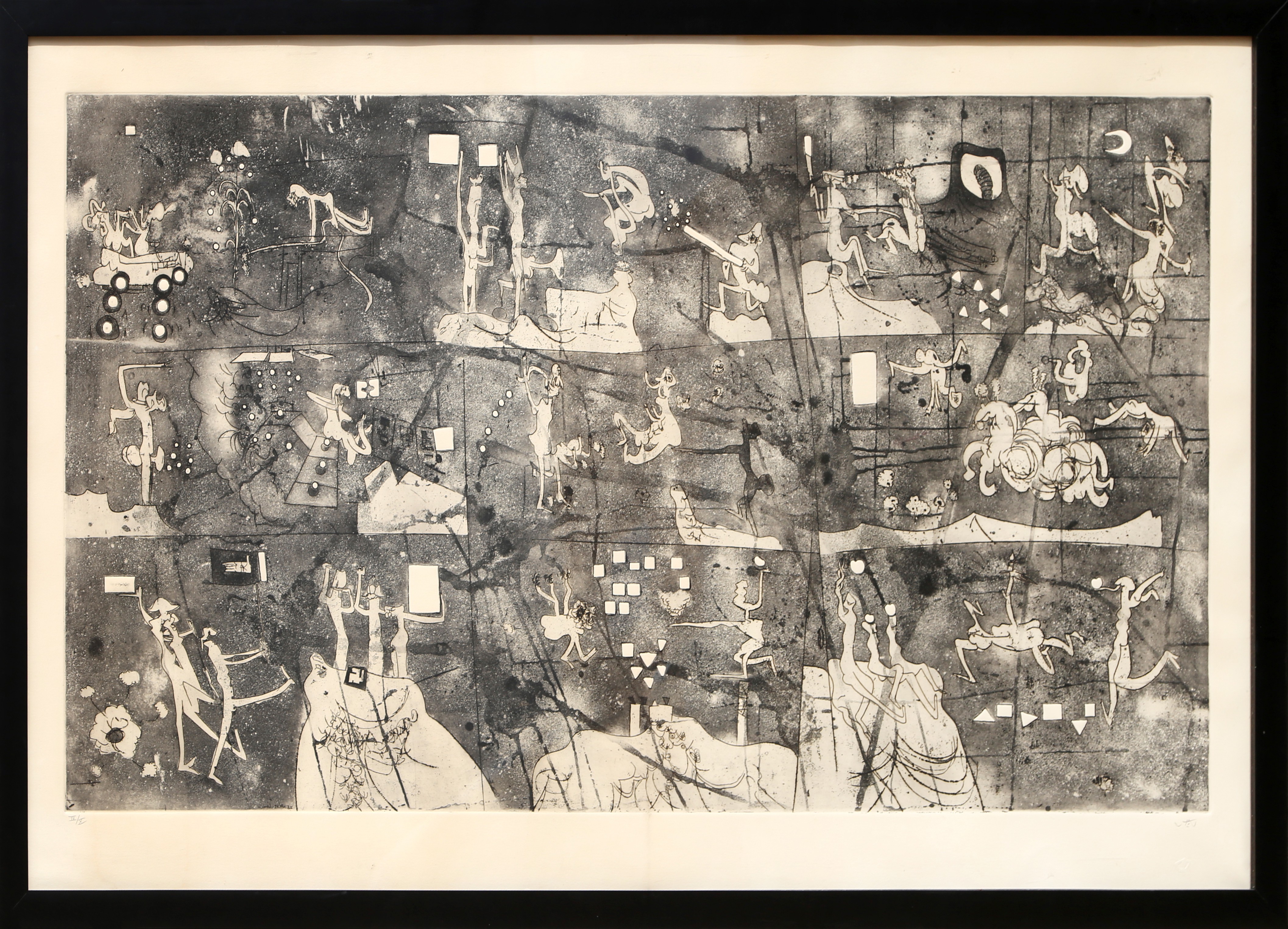 Roberto Matta, La Une a L'h Pile (Head to Head) Roberto Matta, La Une a L'h Pile (Head to Head)
