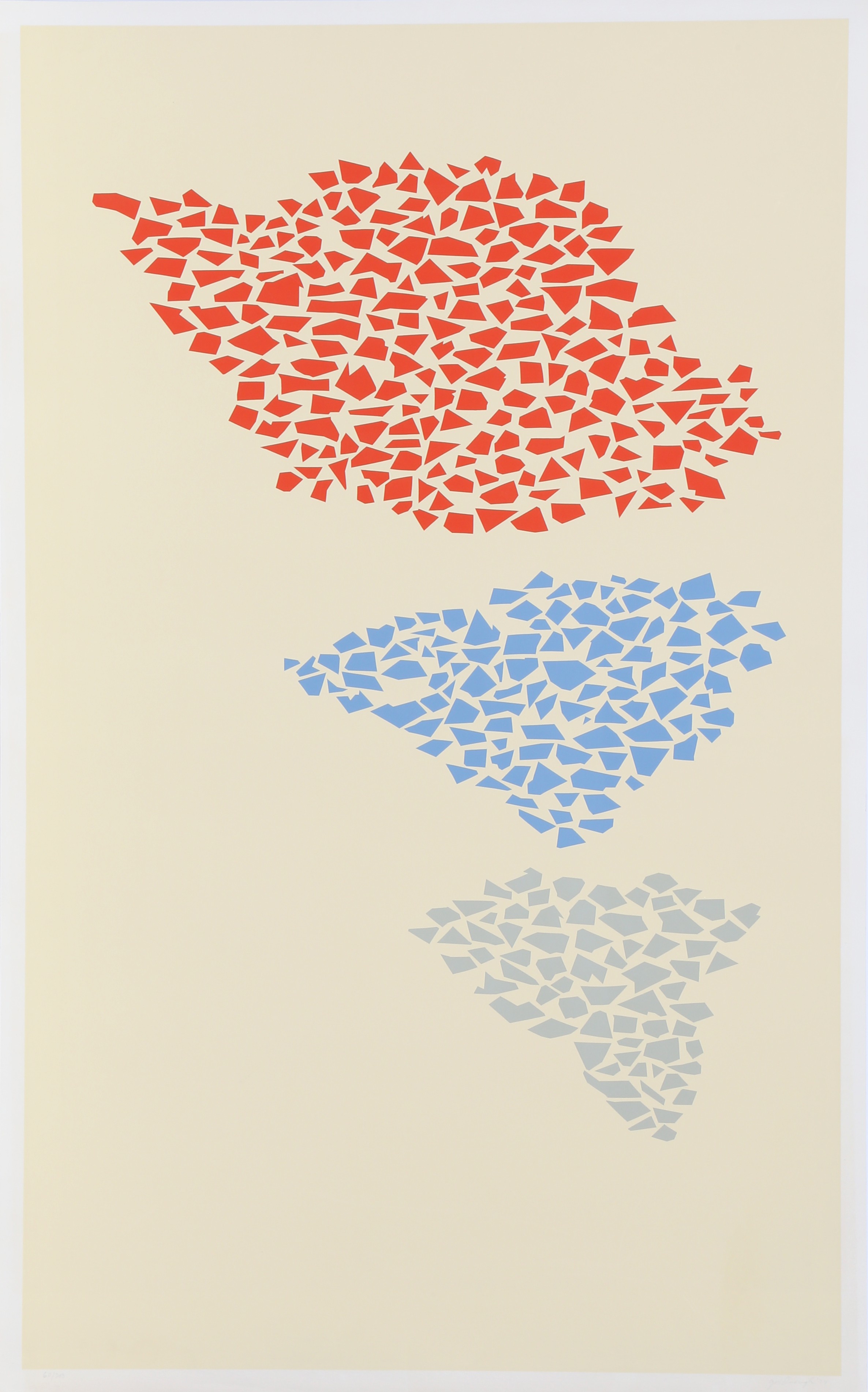Robert Goodnough, Red, Blue, and Gray Robert Goodnough, Red, Blue, and Gray