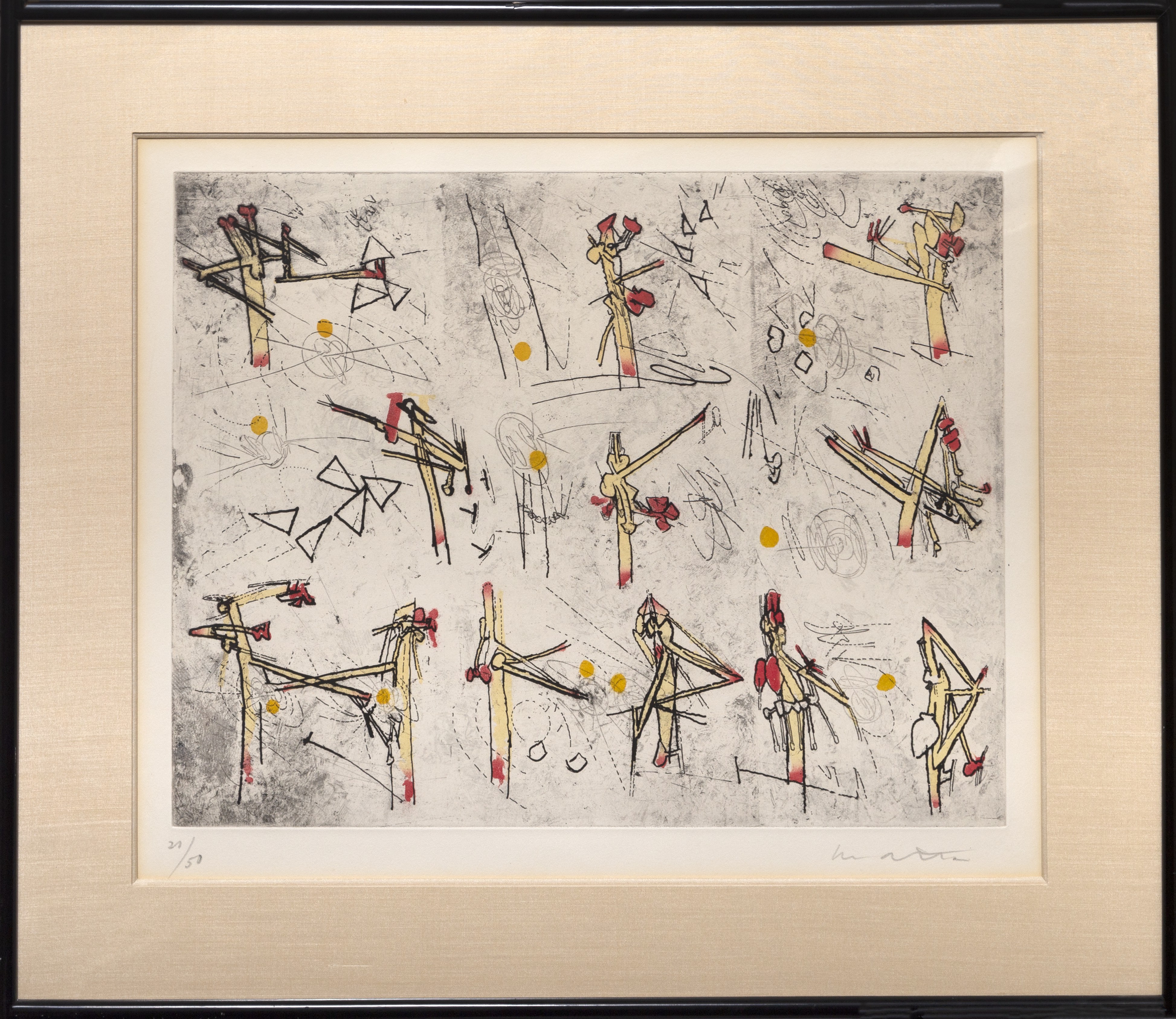 Roberto Matta, Cosmicstrip I Roberto Matta, Cosmicstrip I