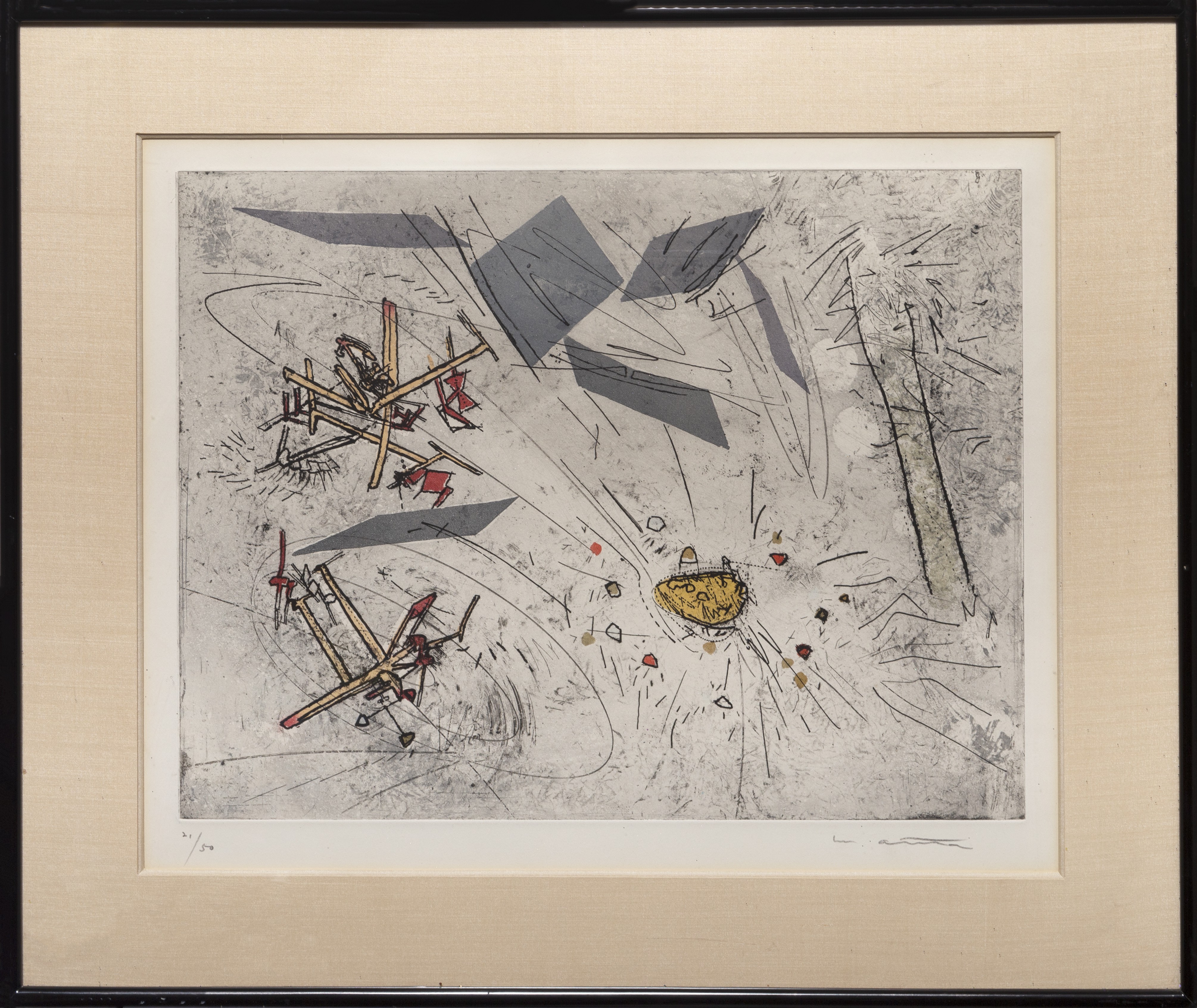 Roberto Matta, Cosmicstrip III Roberto Matta, Cosmicstrip III