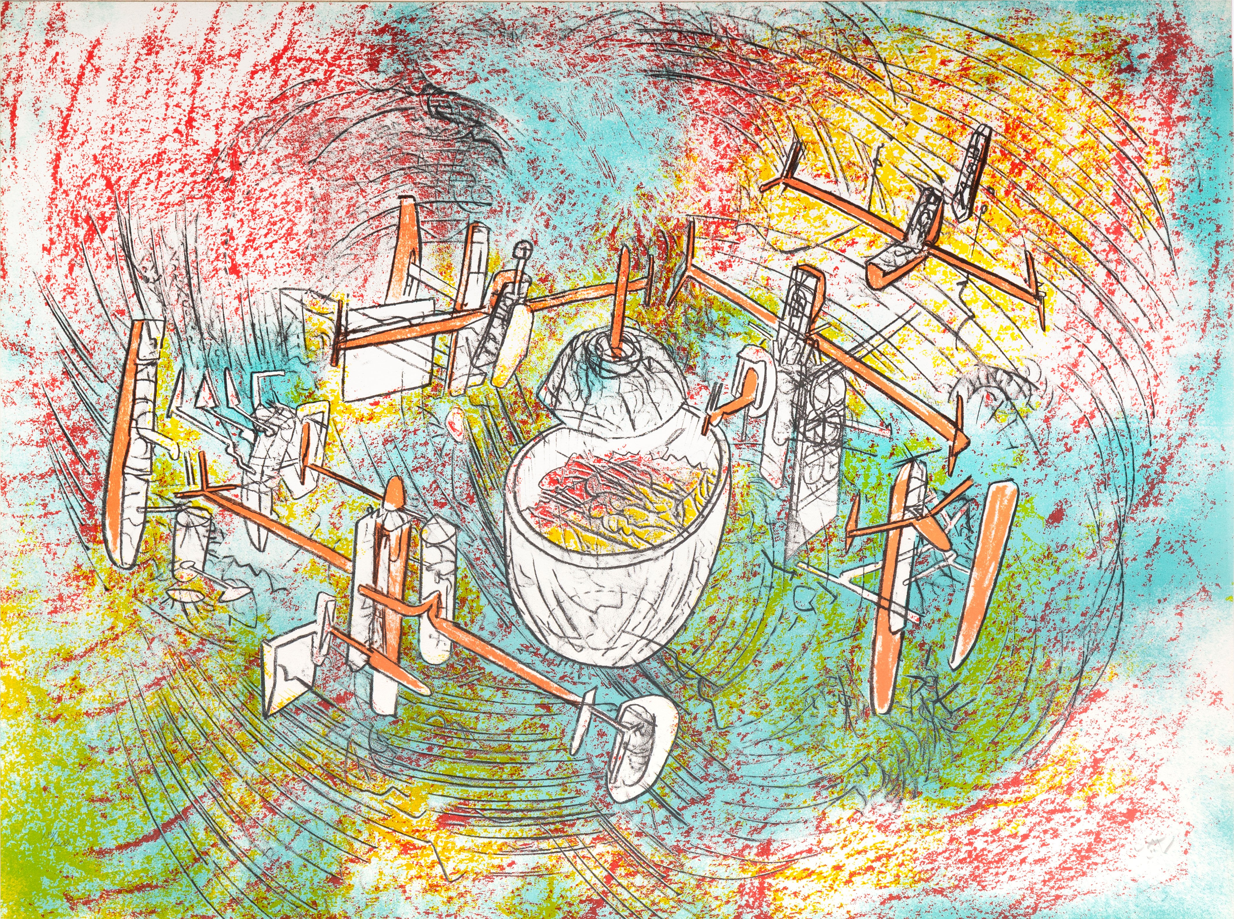Roberto Matta, Espace de l'Espece Roberto Matta, Espace de l'Espece