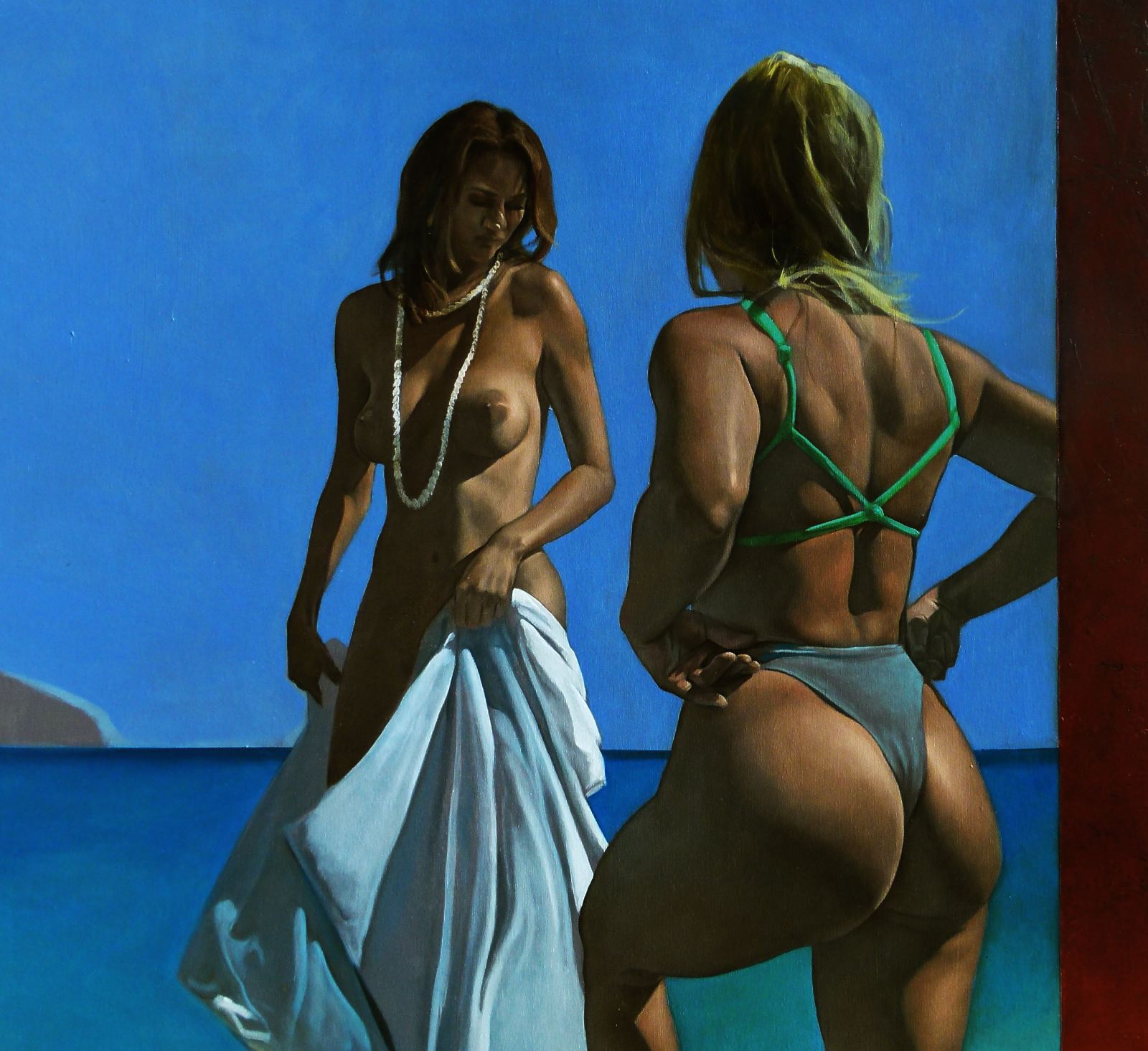 Tsanko Tsankoff, The white towel Tsanko Tsankoff, The white towel
